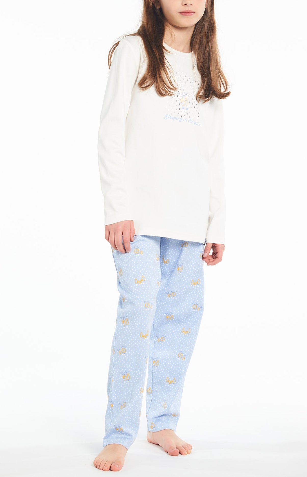 Pyjama long Enfant Rain Bleu 5