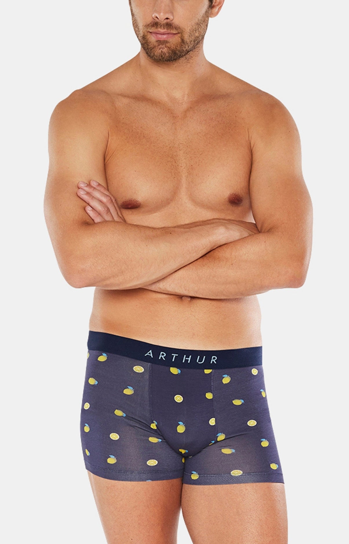 Boxer Homme Lemon Marine 1