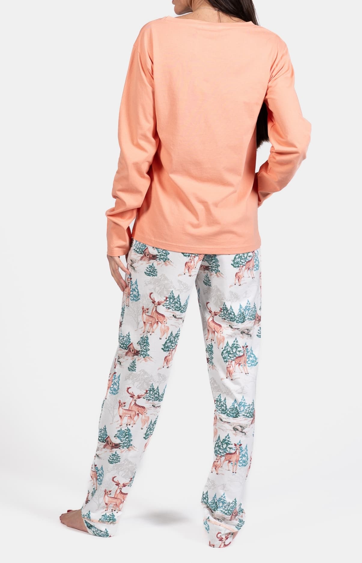 Pyjama Femme biche Blanc 6