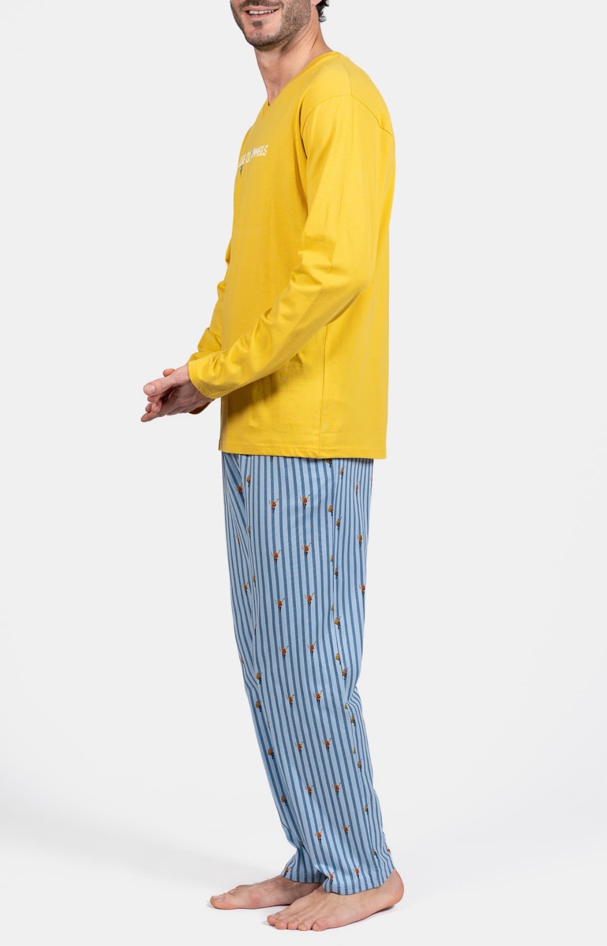 Pyjama Homme ivresse des sommeils Bleu 5