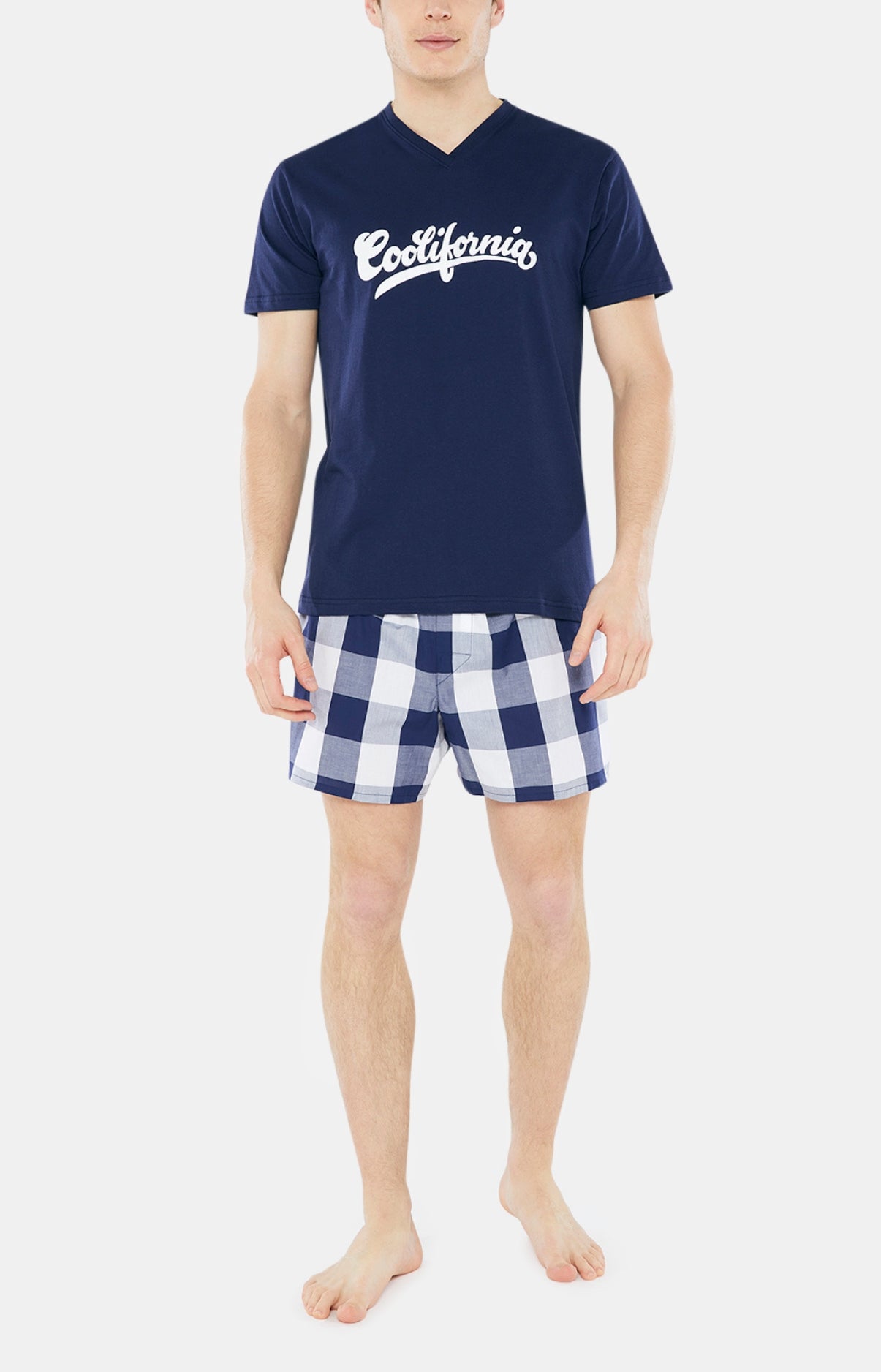 Pyjashort Homme Coolifornia Marine 6