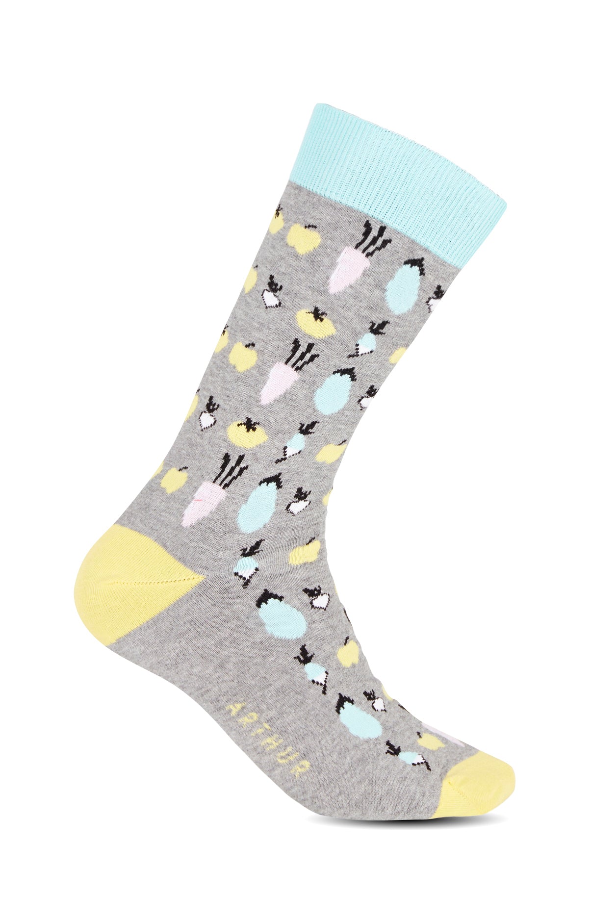 Chaussettes Femme Vegan Gris 1