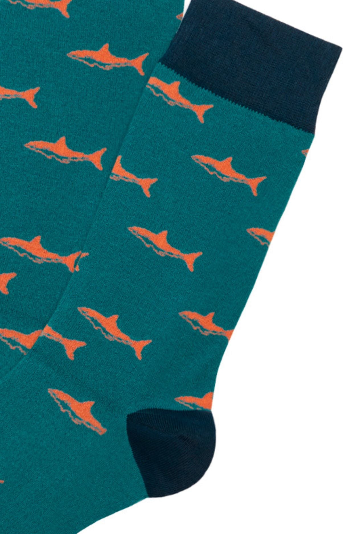 Chaussettes Homme Requin Bleu 6