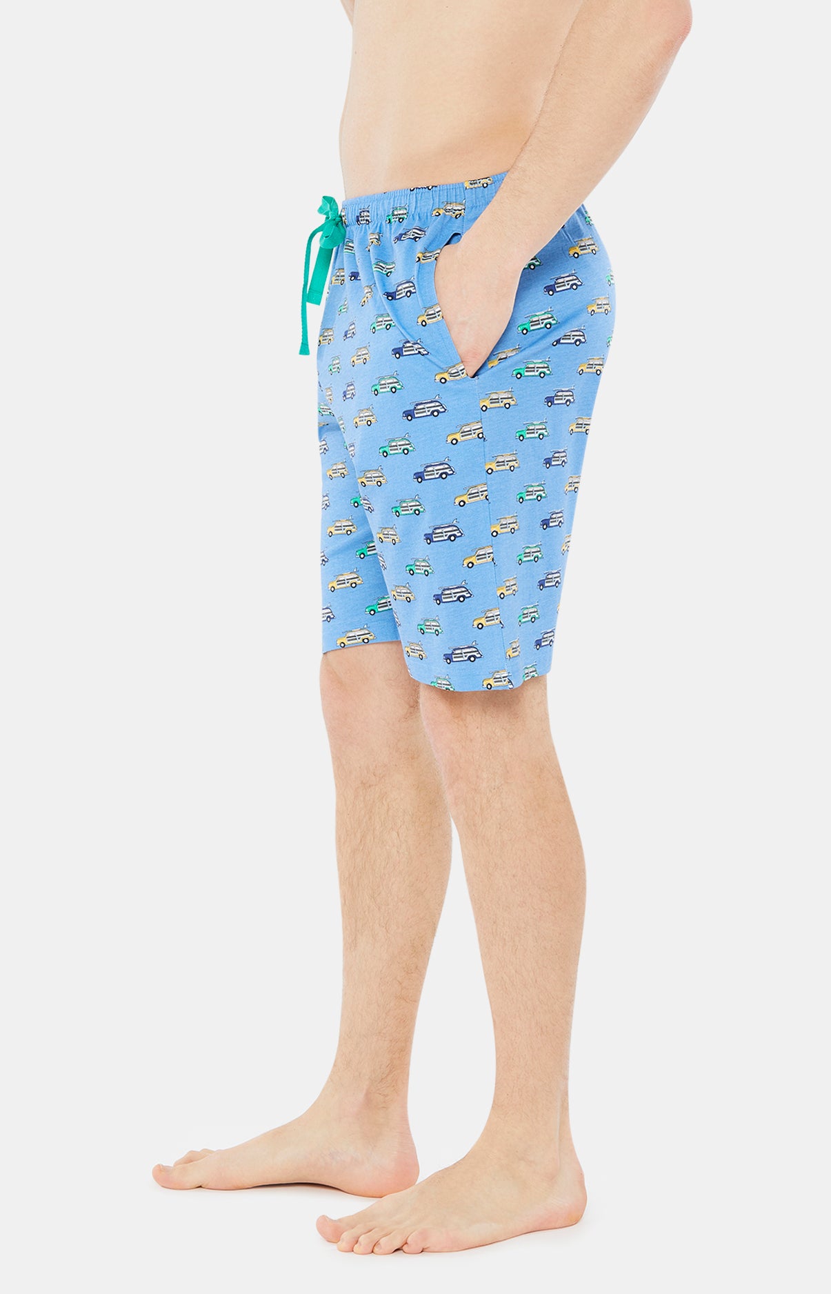 Pyjashort Homme Un Petit Break Bleu 5