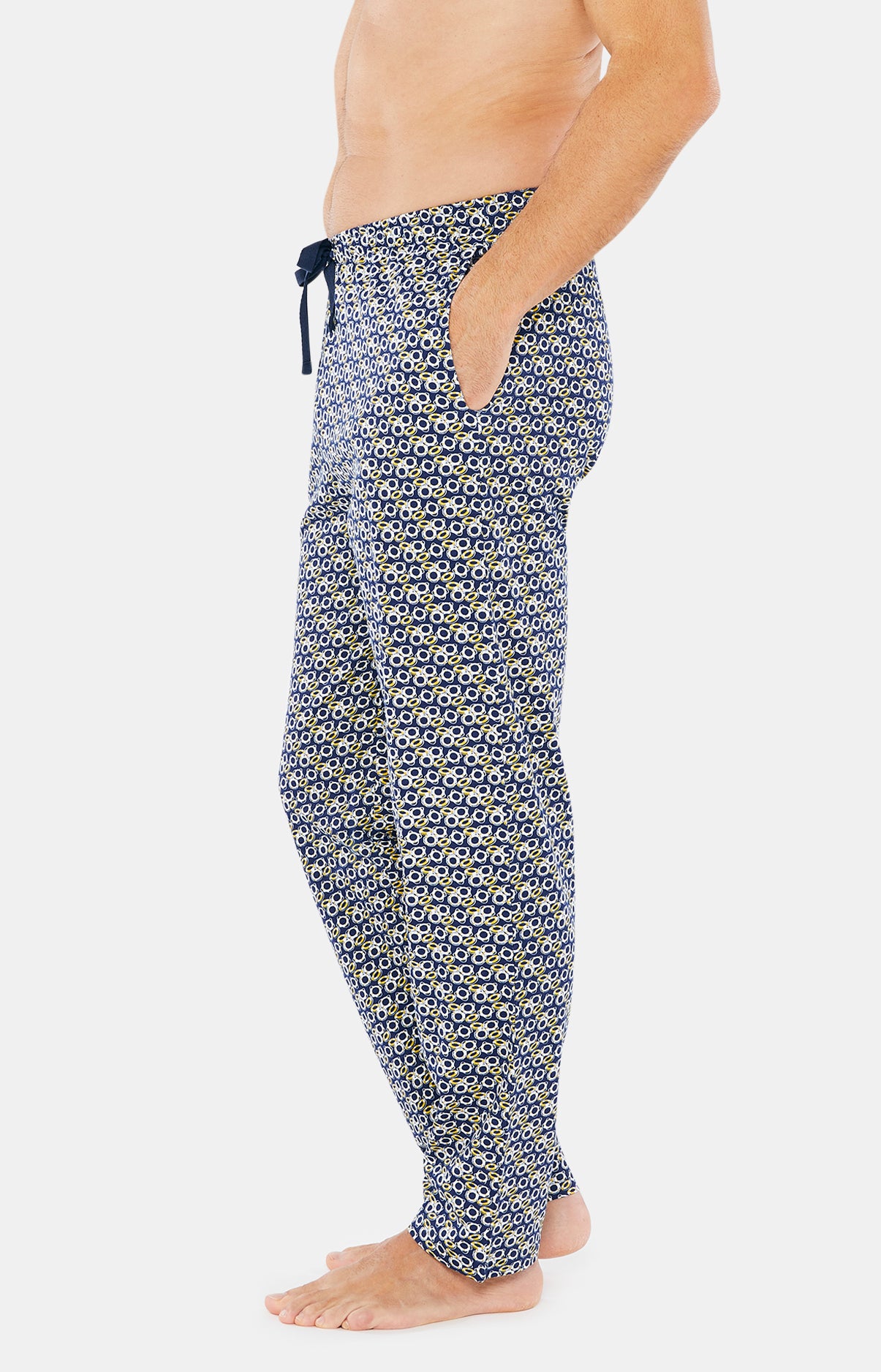 Pyjama long Homme Rythme de Croisière Marine 5
