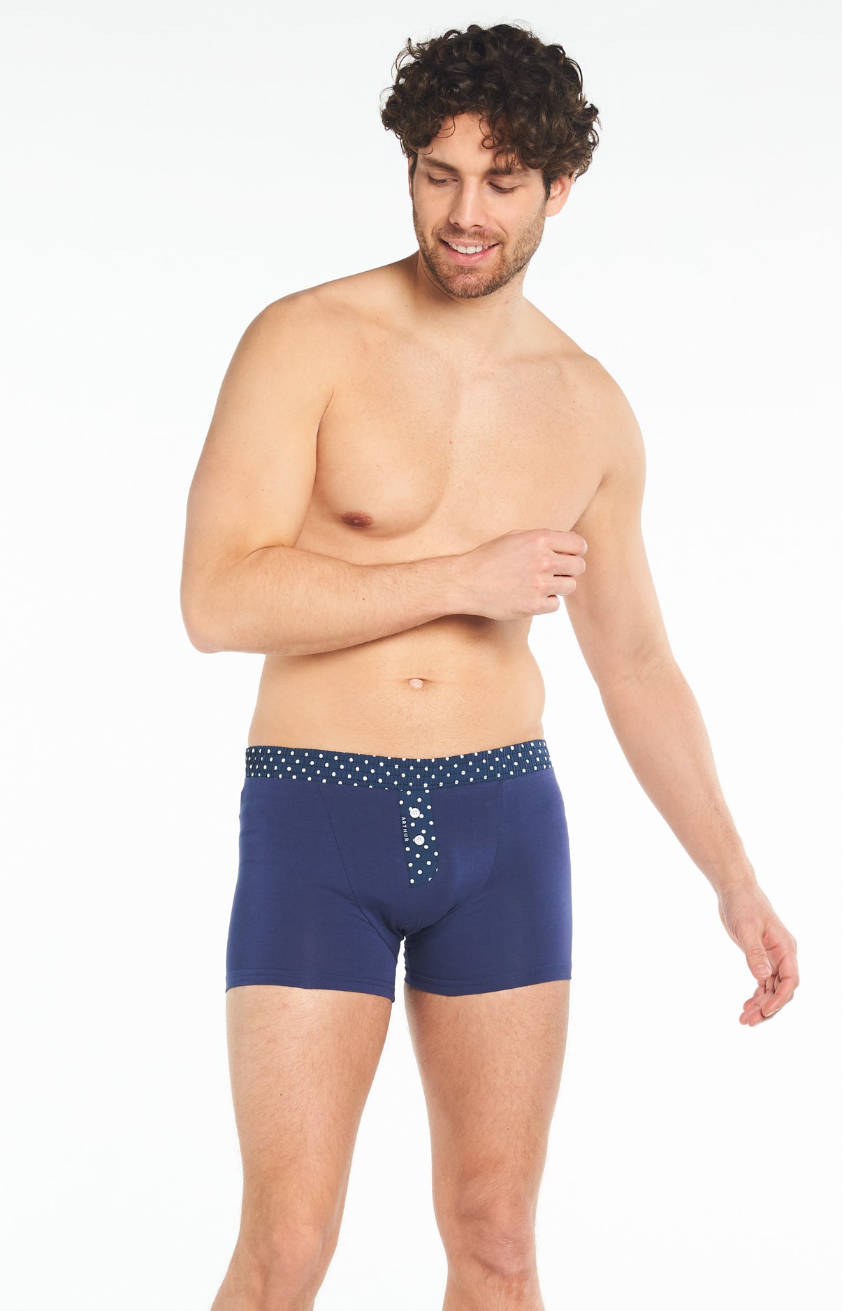 Boxer Homme Club Marine 5