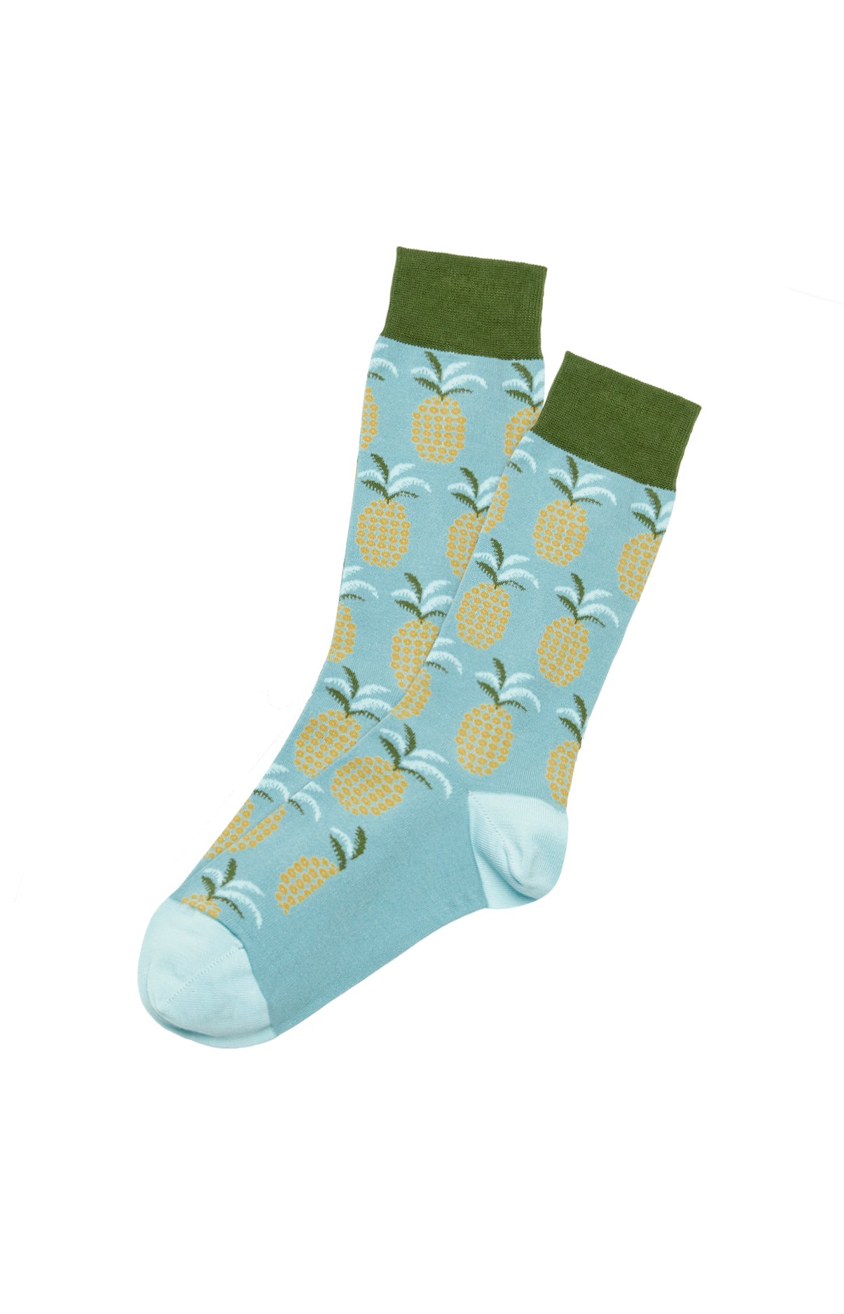 Chaussettes Homme Ananas Bleu 5