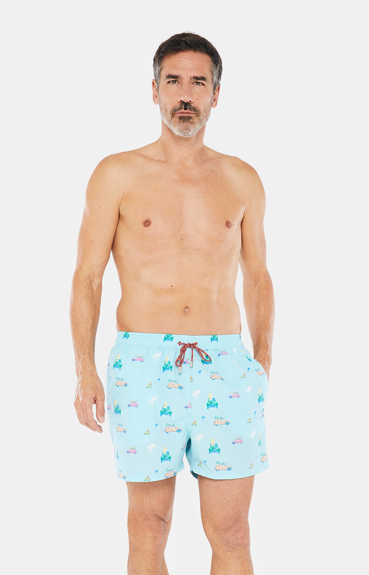 Short de bain Homme 2CV Bleu 2