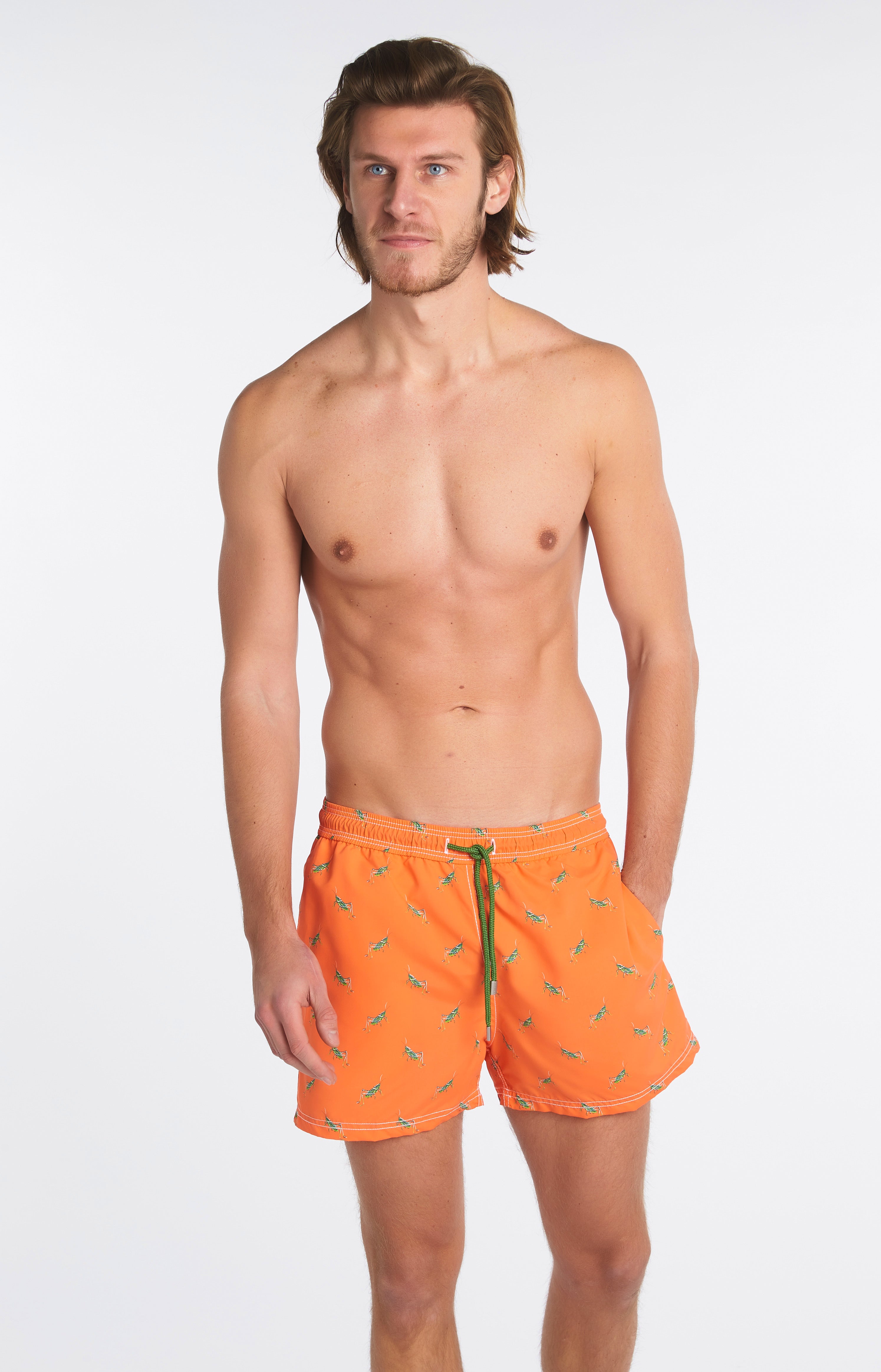 Short de bain Homme Cricket Orange 6