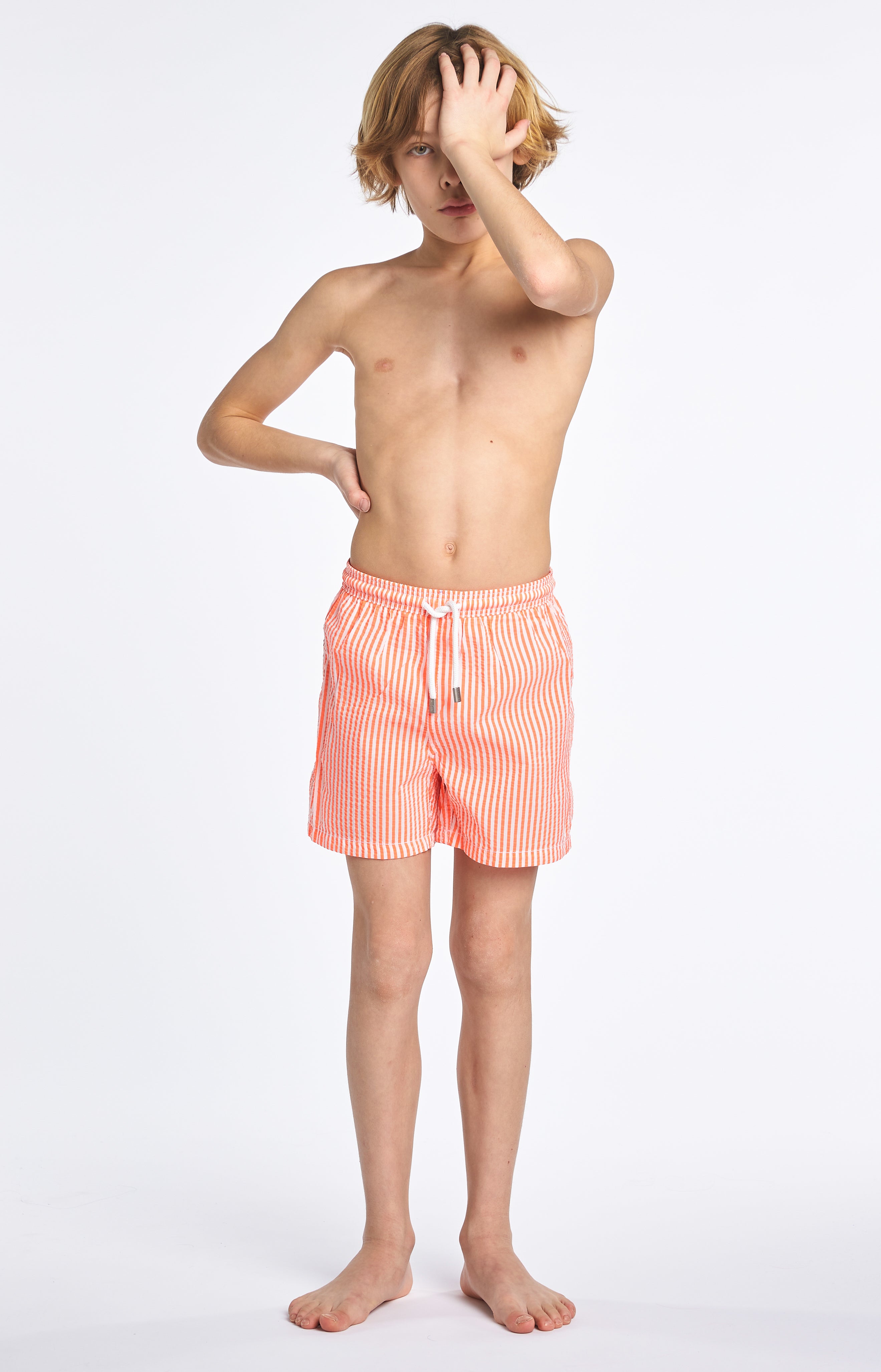 Short de bain Enfant Fluo Orange 5