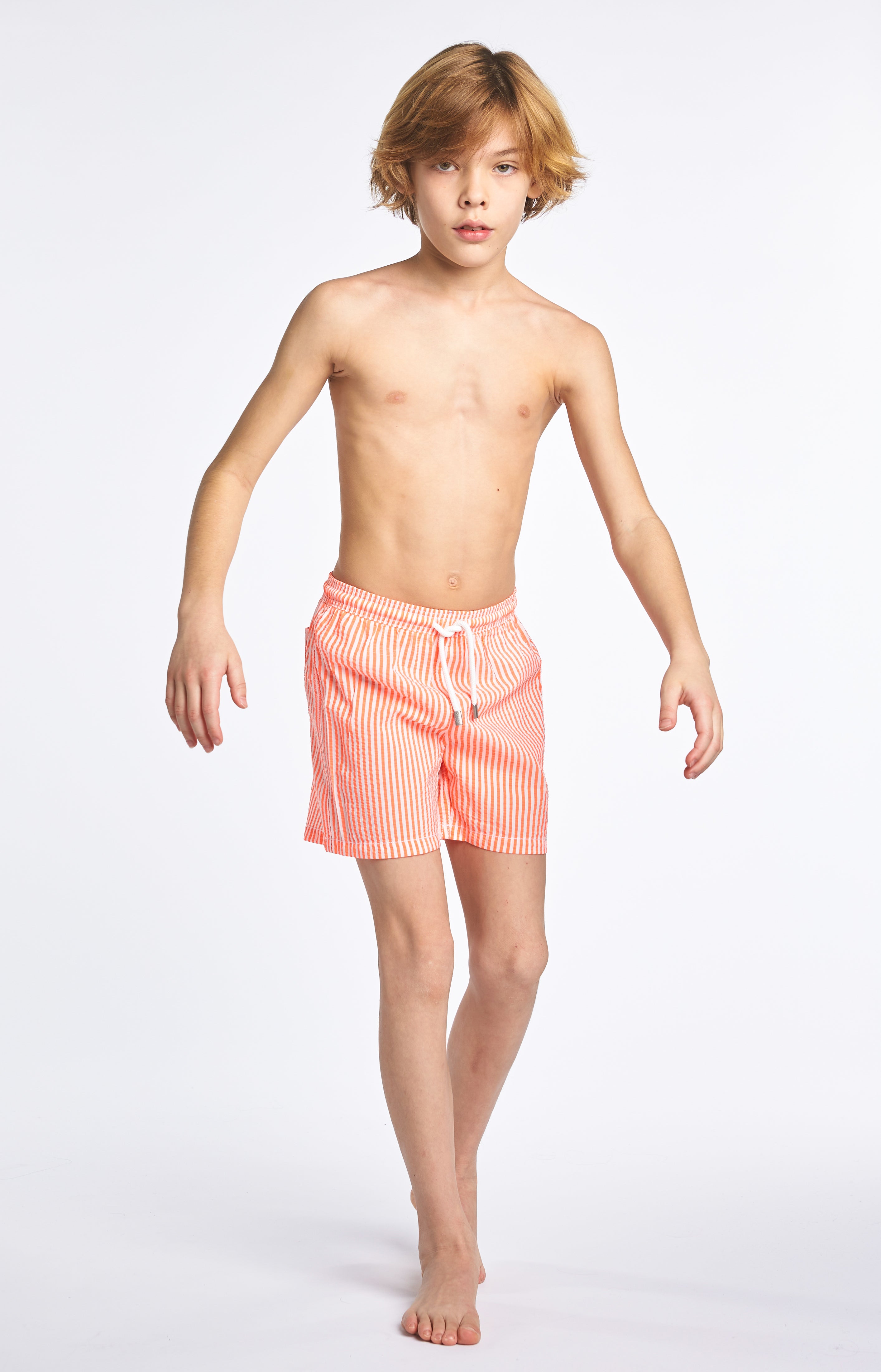 Short de bain Enfant Fluo Orange 2