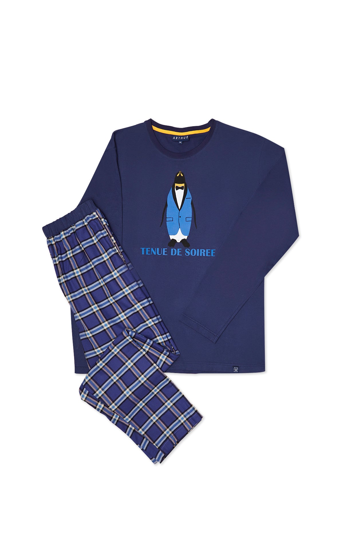 Pyjama long Homme Tenue de Soirée Marine 3