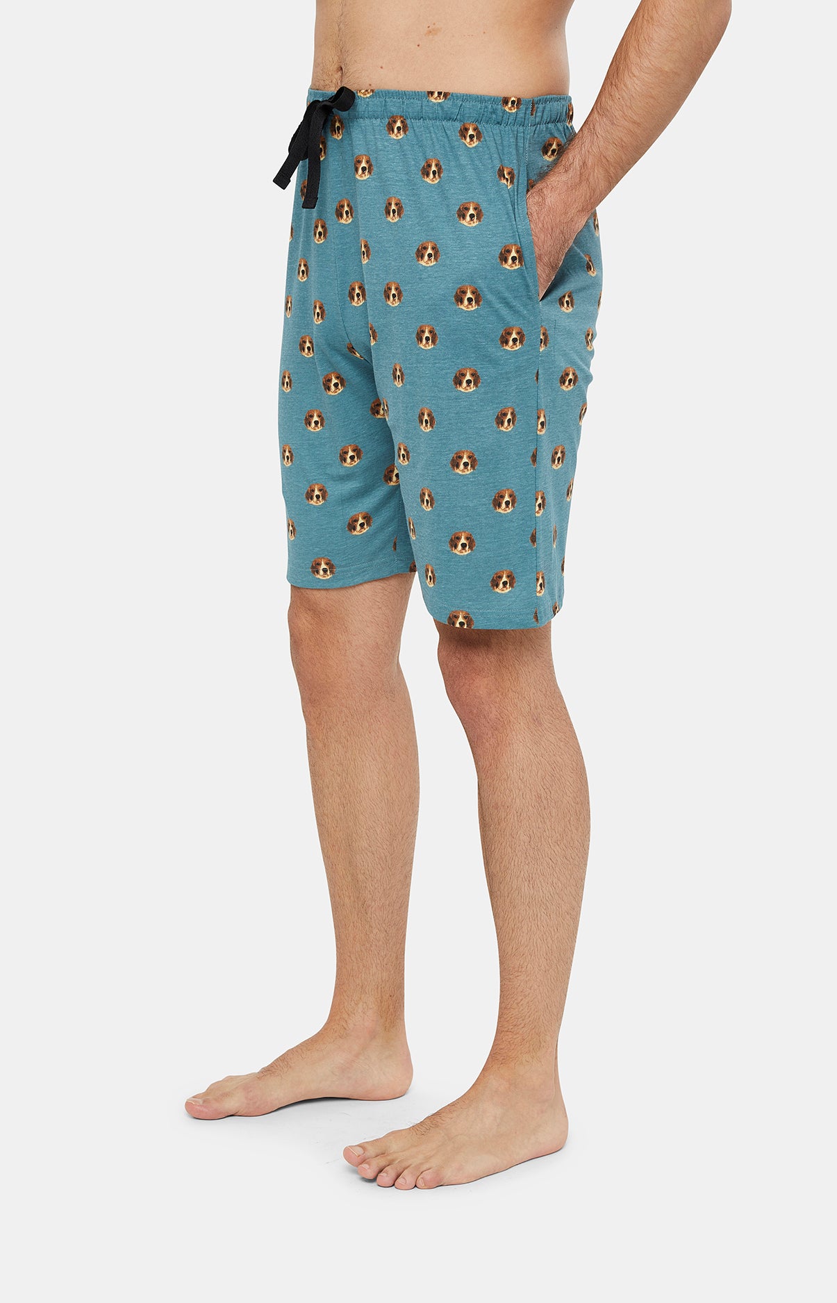 Pyjashort Homme Beagle Bleu 12