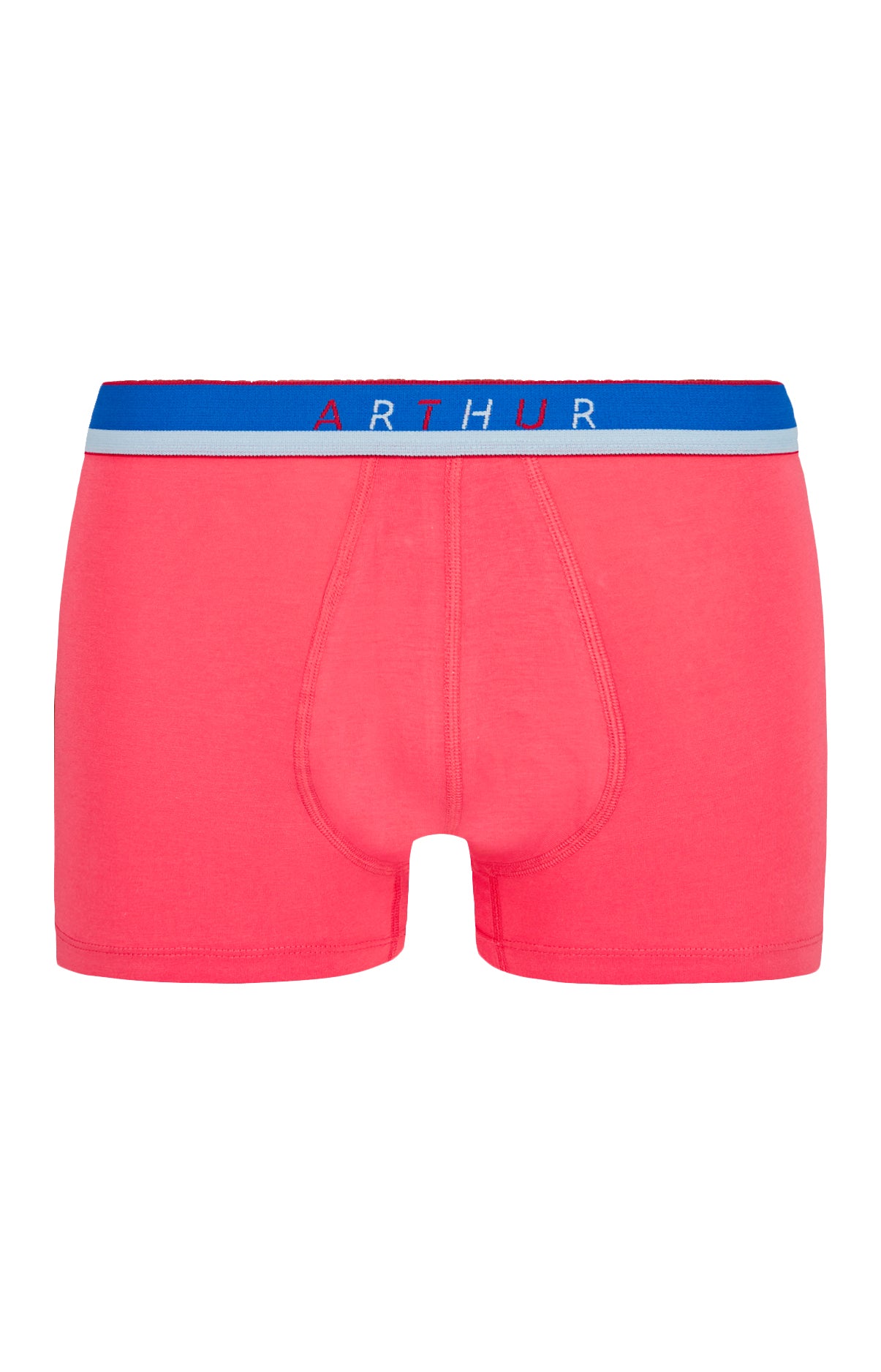 Boxer Slippé Homme Uni Rouge 31