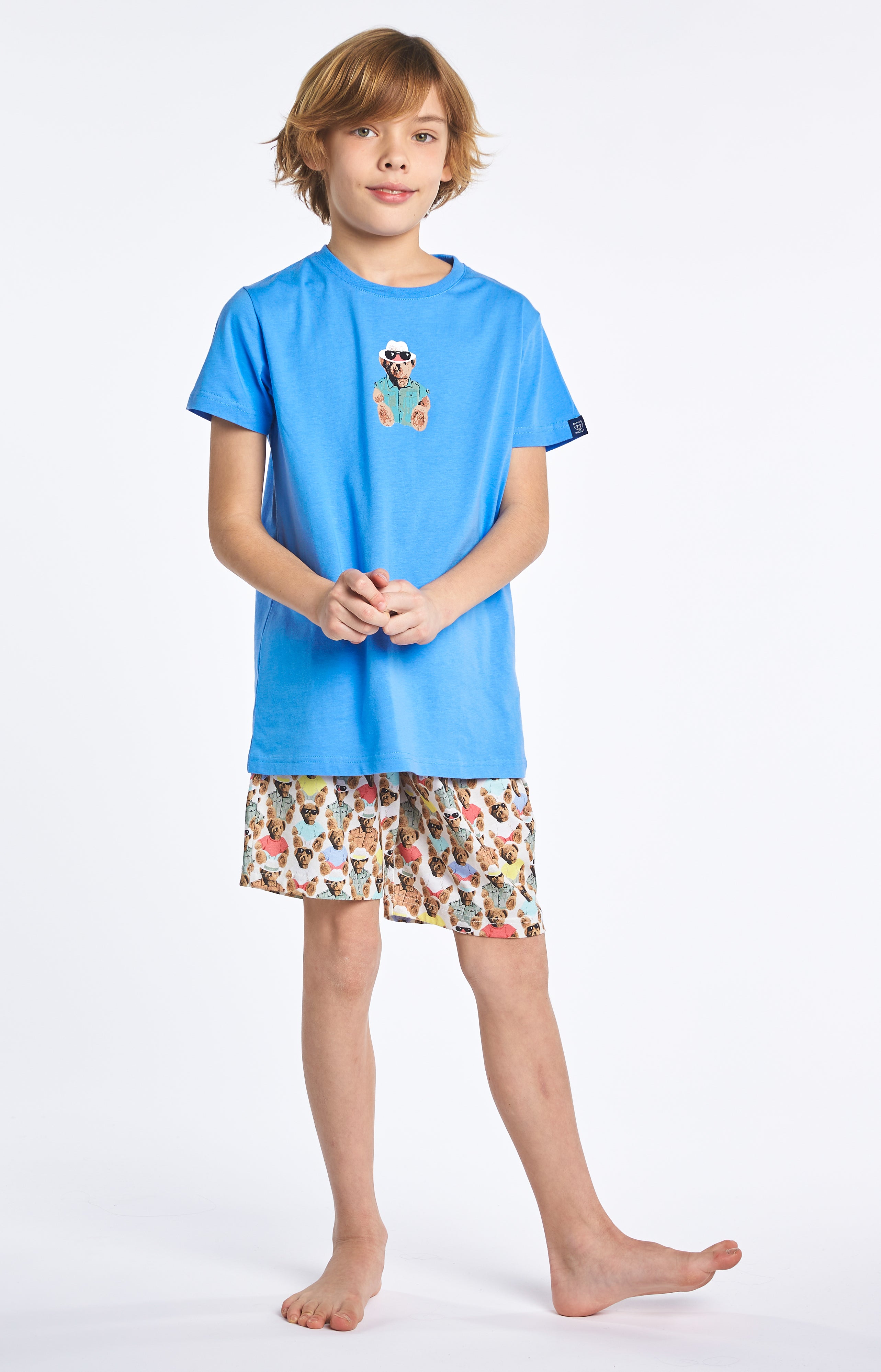 Pyjama court Enfant Teddy Multicolore 6