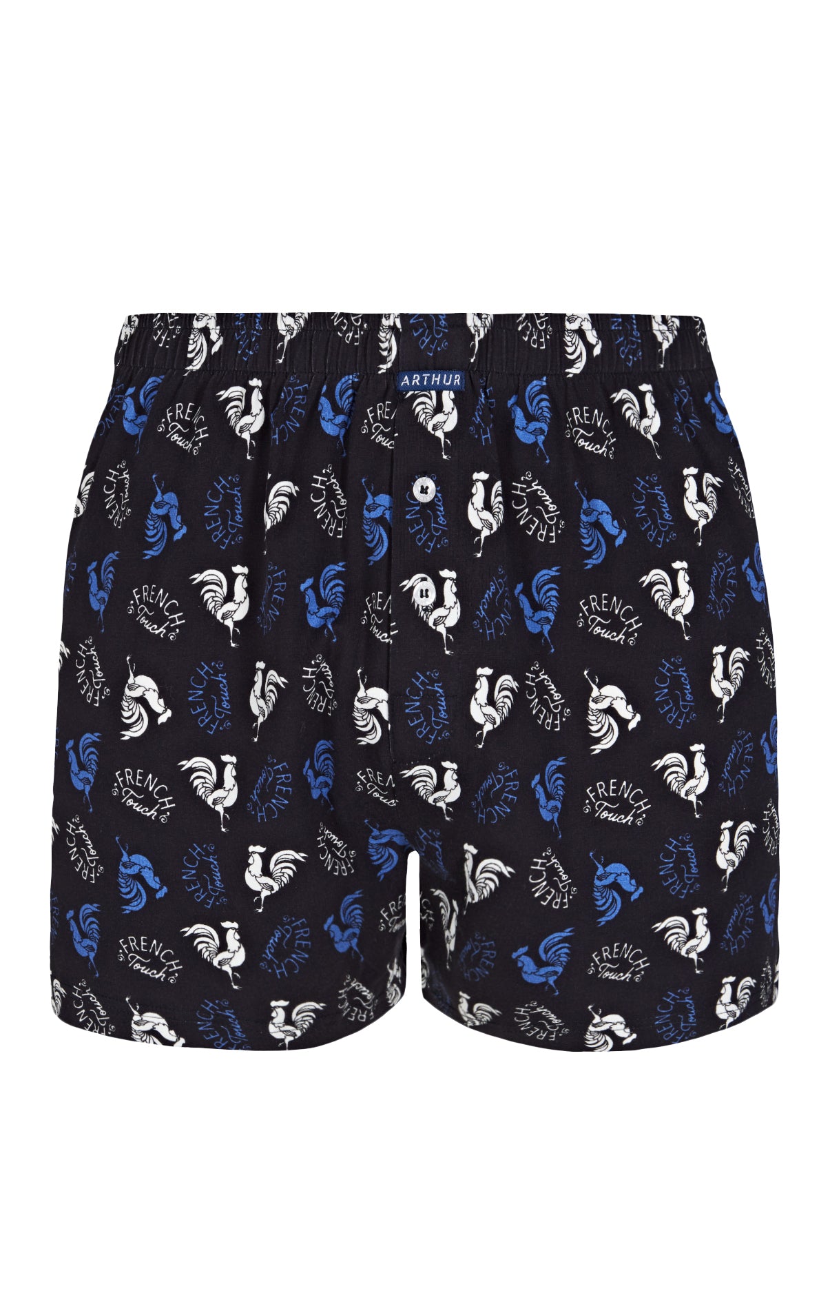 Caleçon de Nuit Homme Coq Noir 3