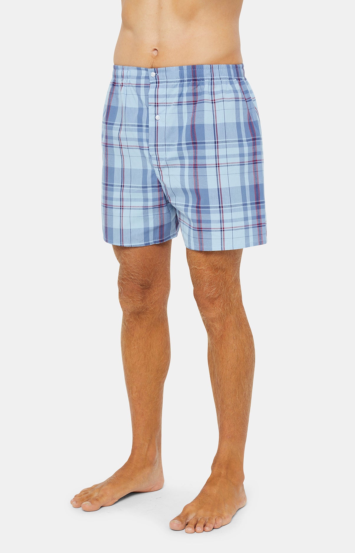 Pyjama court Pyjaméricain Homme Cycles de sommeil Bleu 6