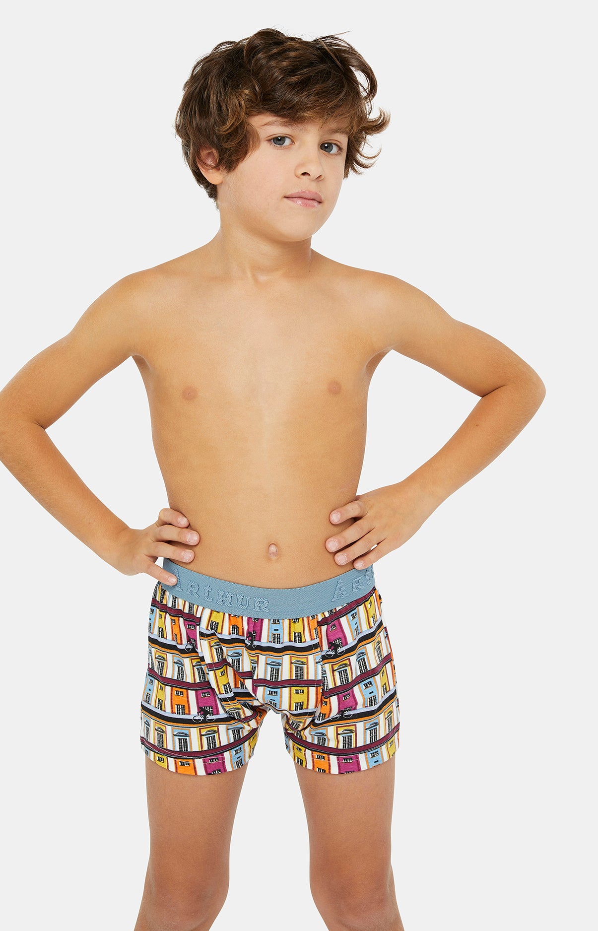 Boxer Enfant Amsterdam Multicolore 1