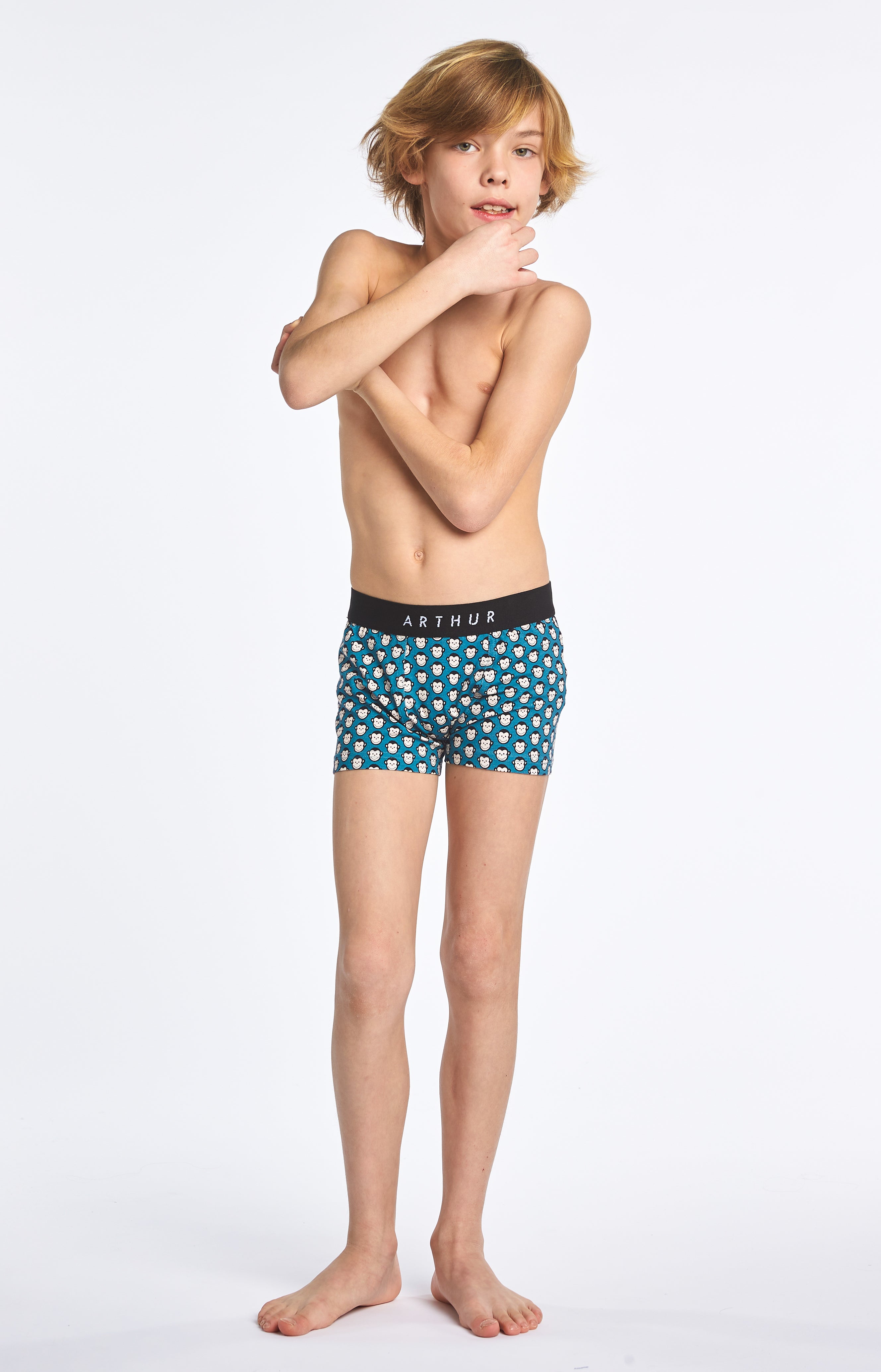 Boxer Enfant Gogo Femme Bleu 2