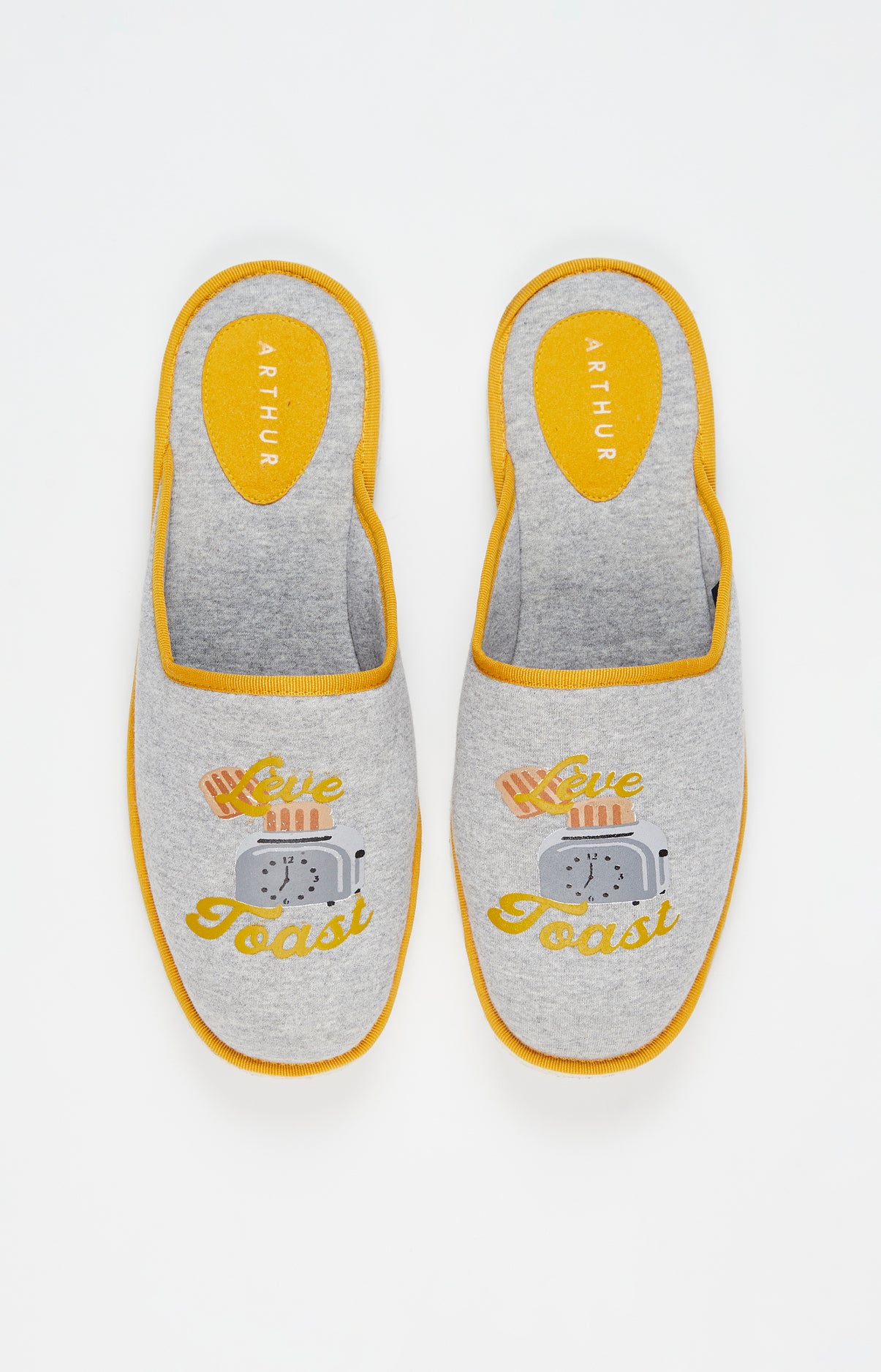 Mules Homme Toast Gris 2