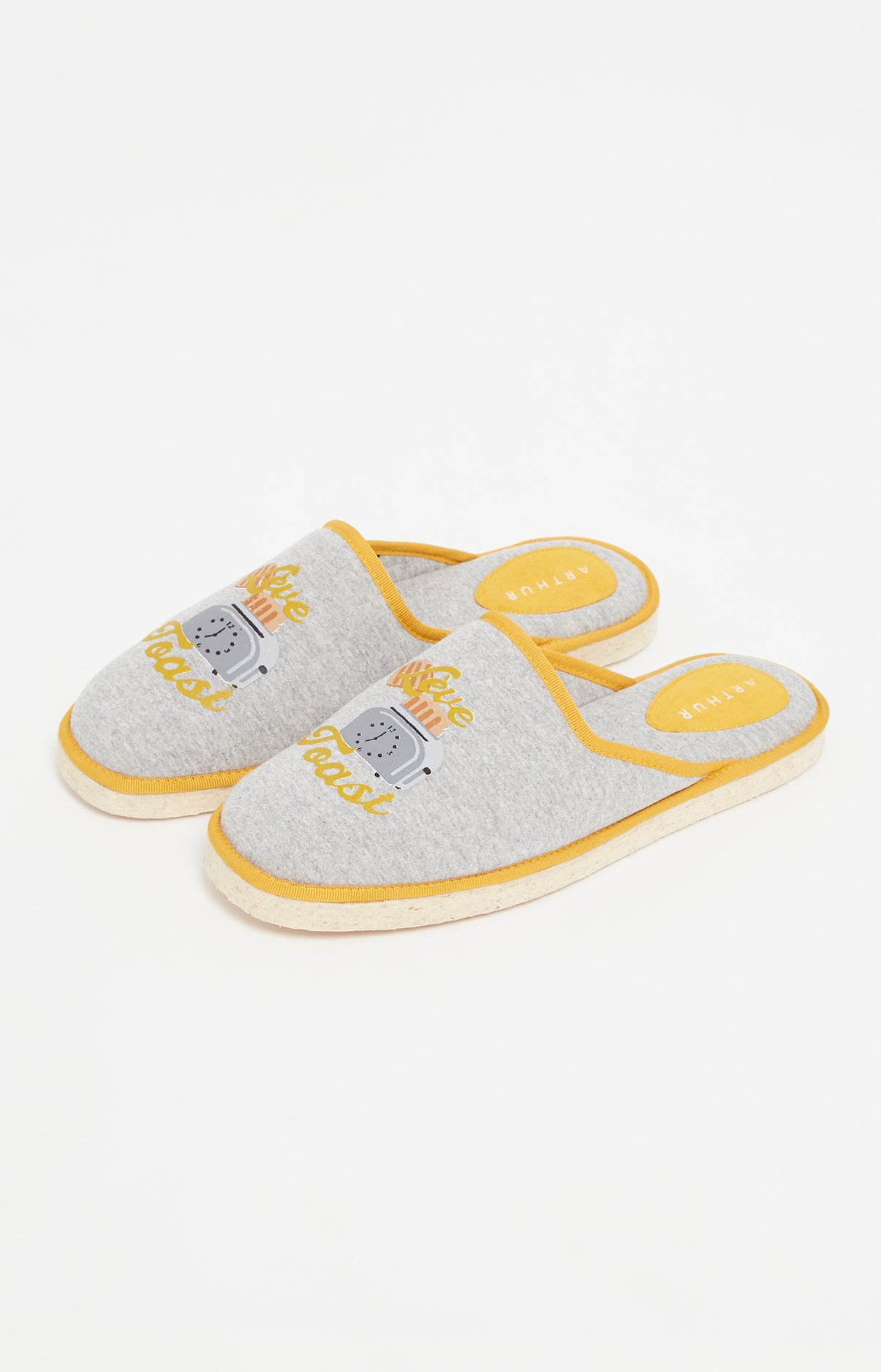 Mules Homme Toast Gris 1