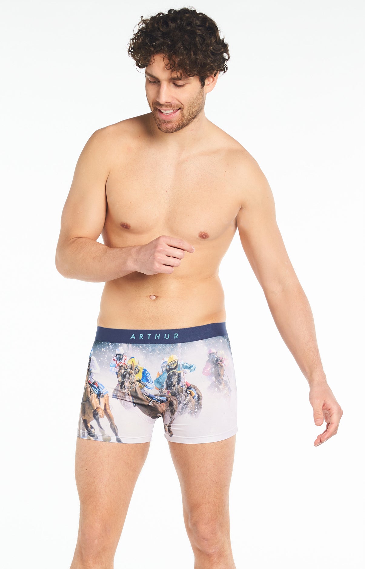 Boxer Homme Horse Multicolore 4