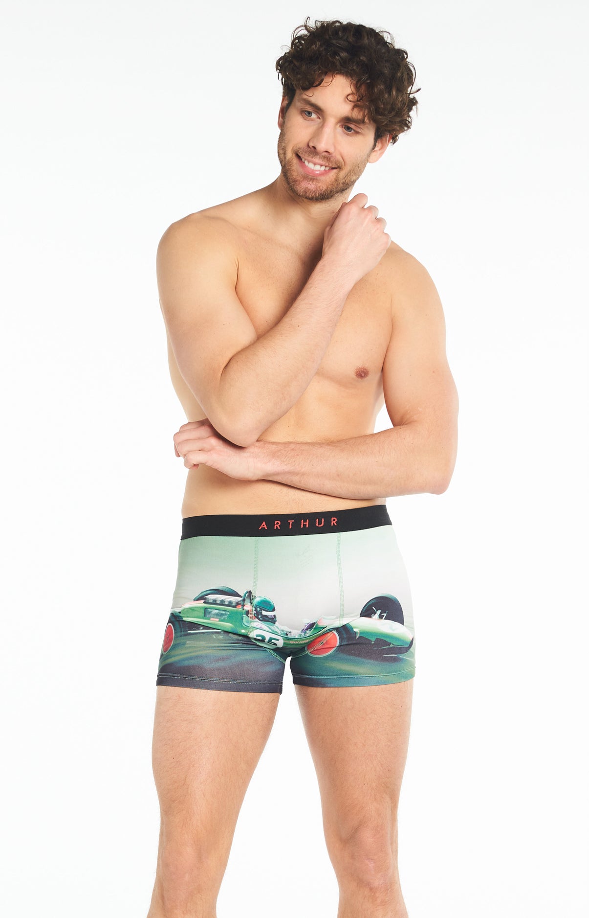 Boxer Homme Racing Multicolore 1