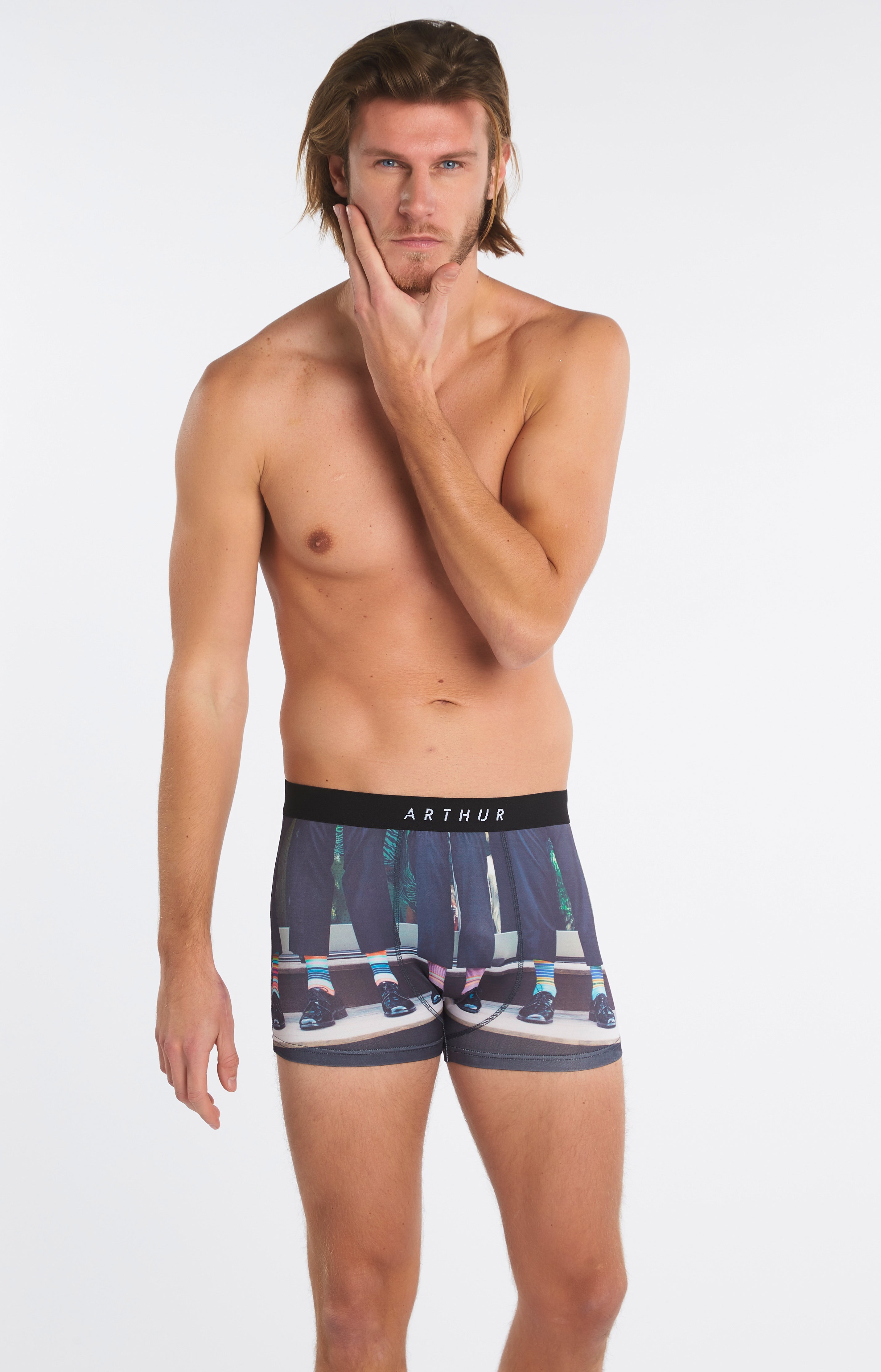 Boxer Homme Shoes Noir 1