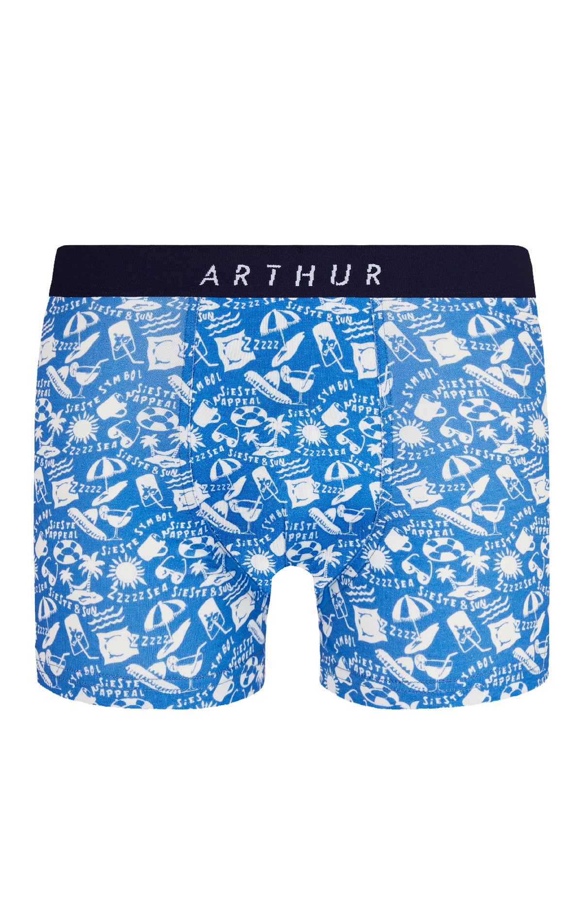 Boxer Homme Symbole Bleu 3