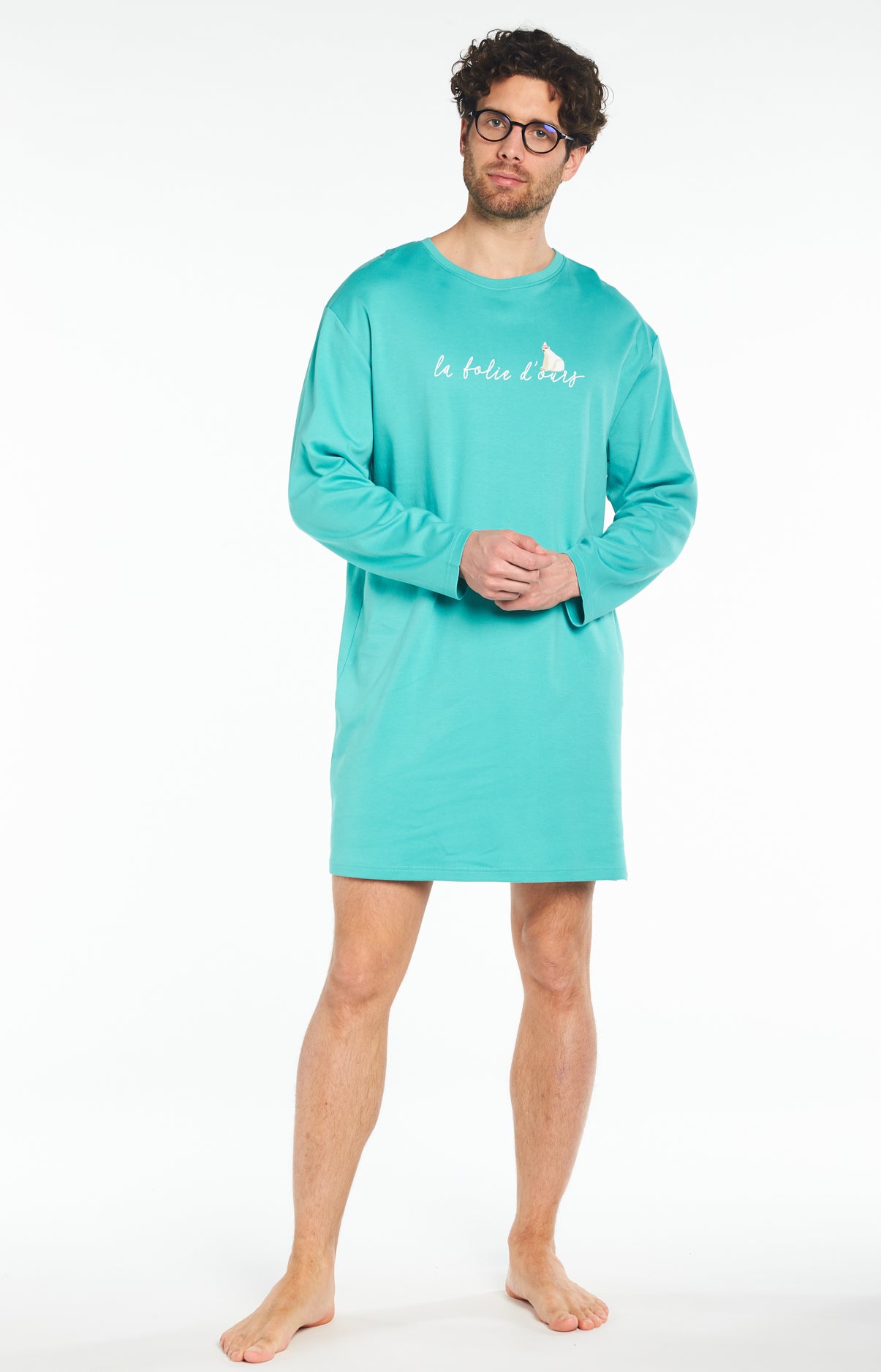 Chemise de nuit Maxi Tee-shirt Homme La Folie d&