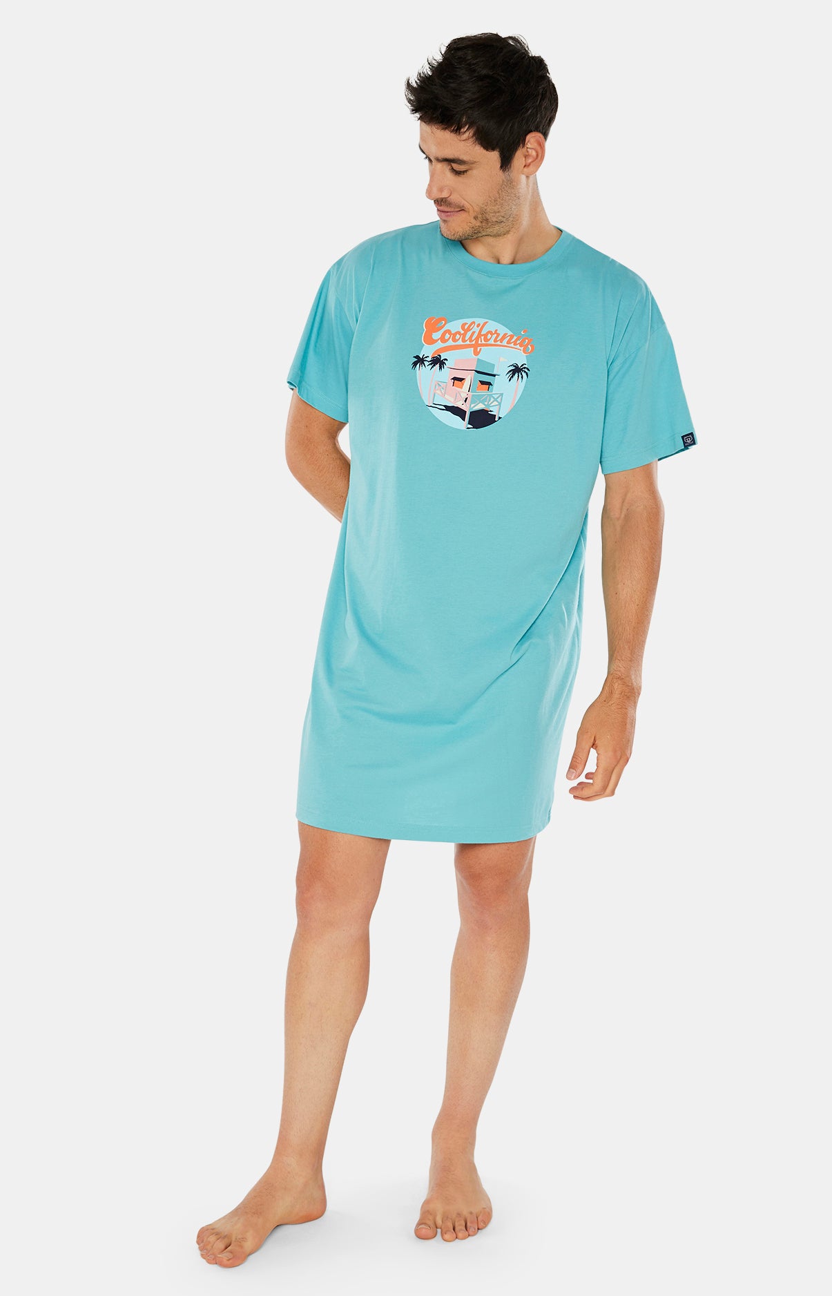Maxi Tee-shirt Homme Coolifornia Bleu 1