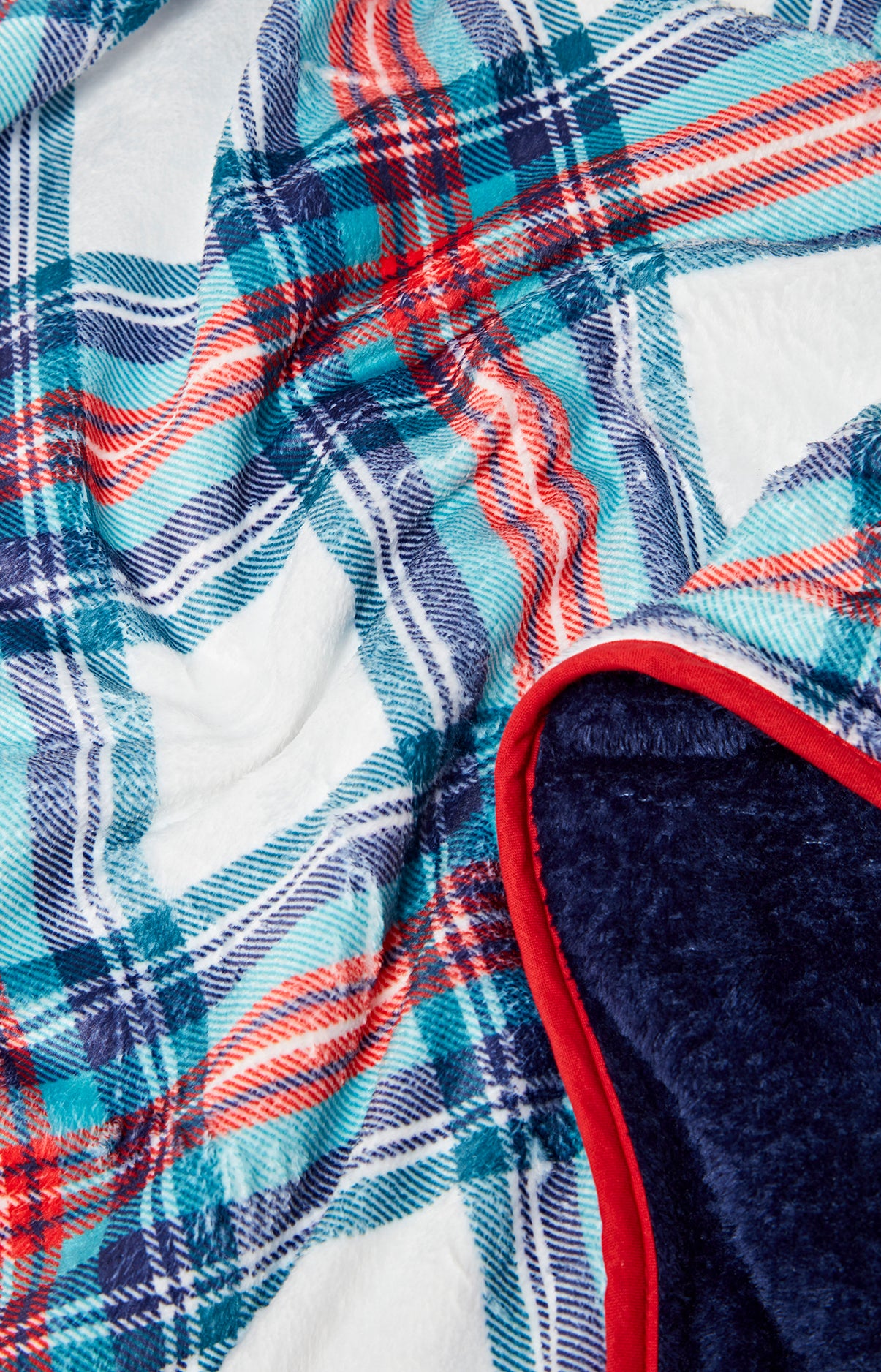 Plaid Accessoire Logan Blanc et Ivoire 2