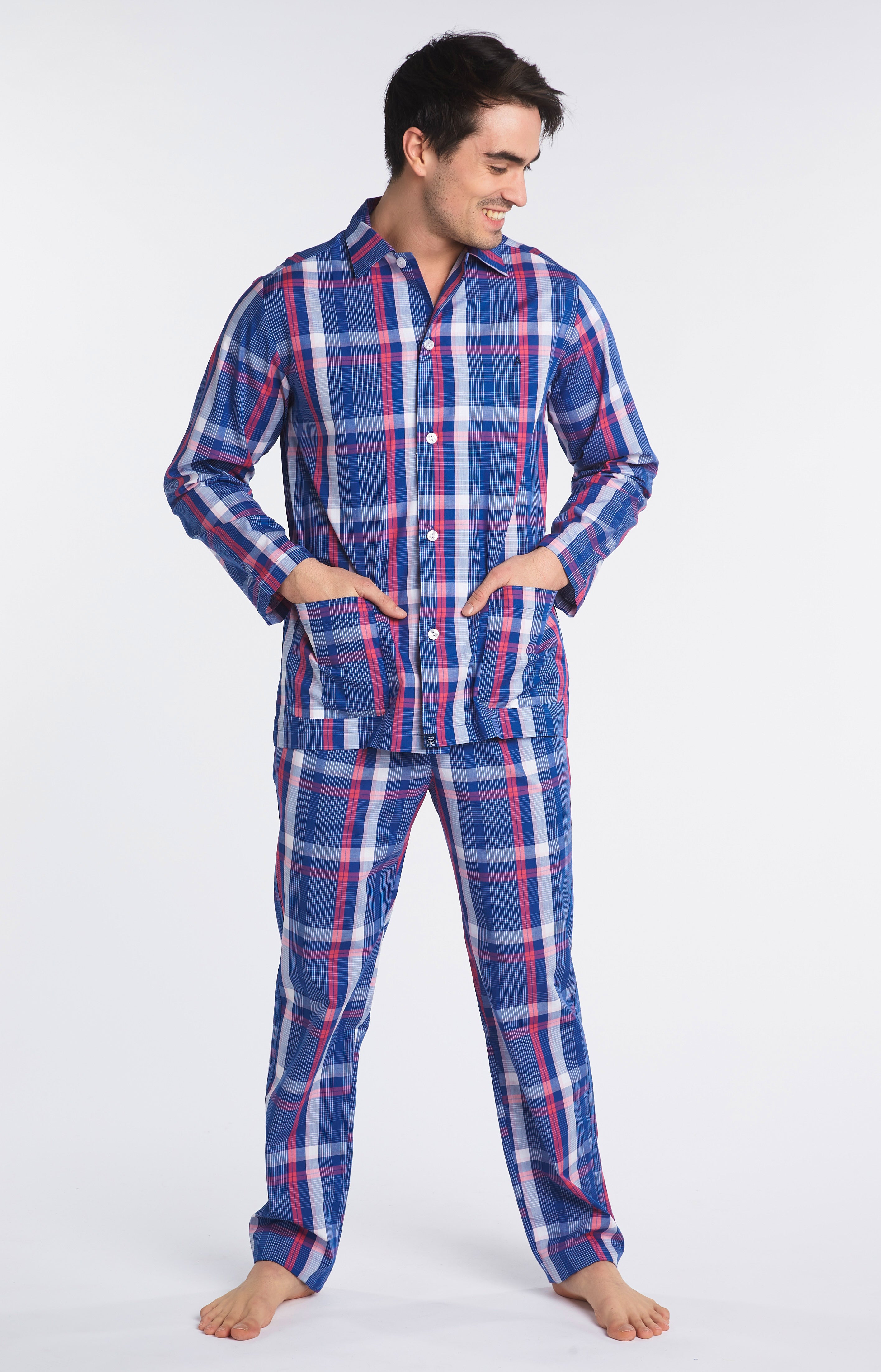 Pyjama long Homme Opéra Marine 1