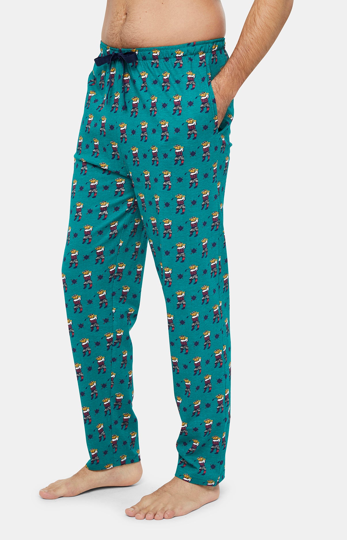 Pyjama long Homme Green de champion Marine et Vert 11