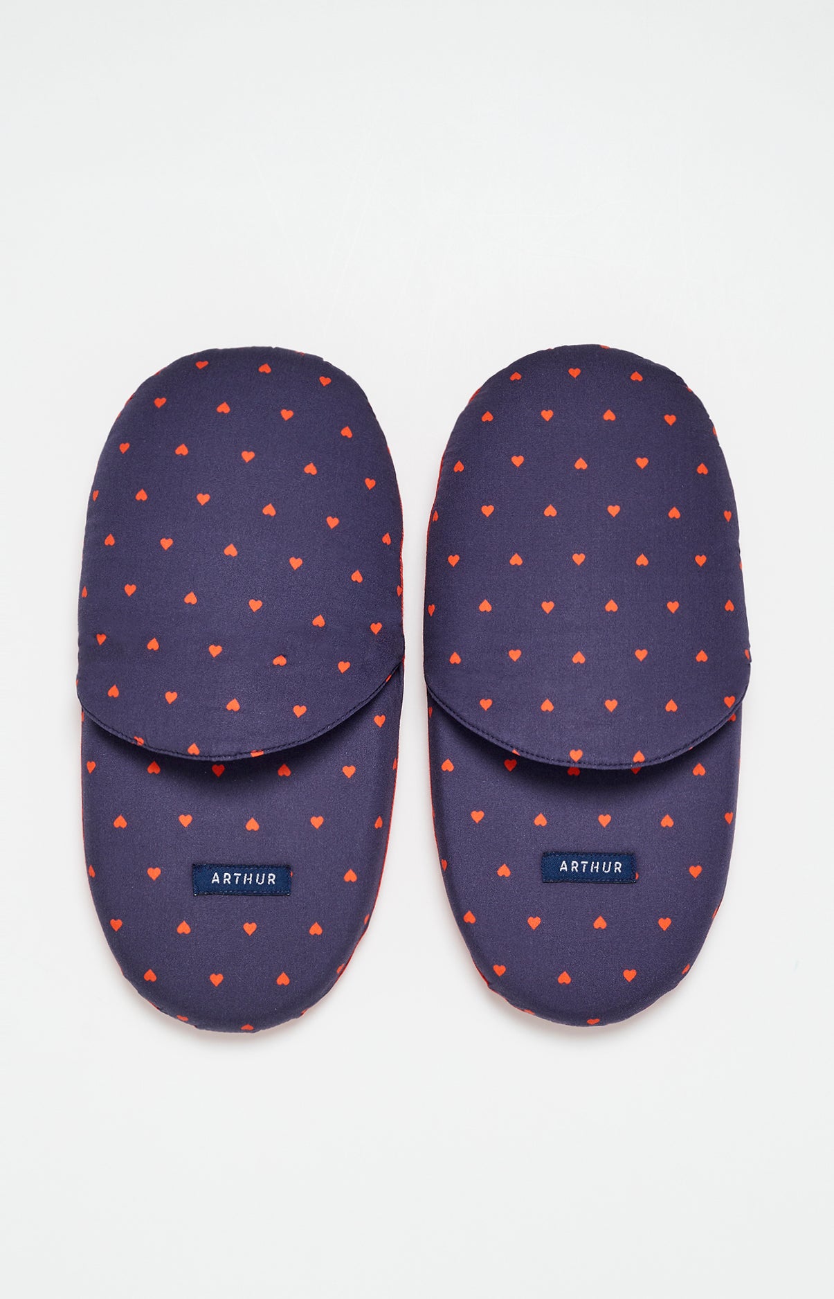 Pantoufles Homme Joli Coeur Marine 2