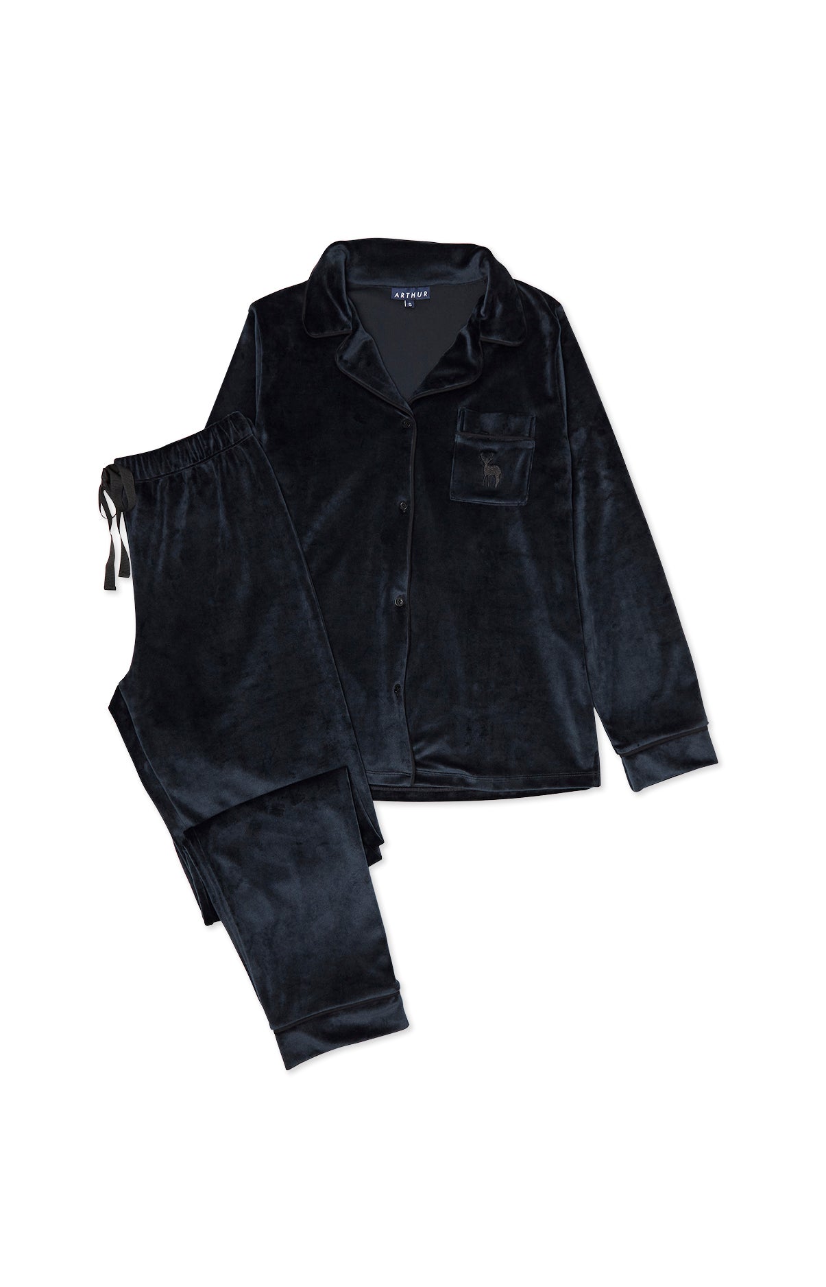 Pyjama long Femme Nuit Marine 3