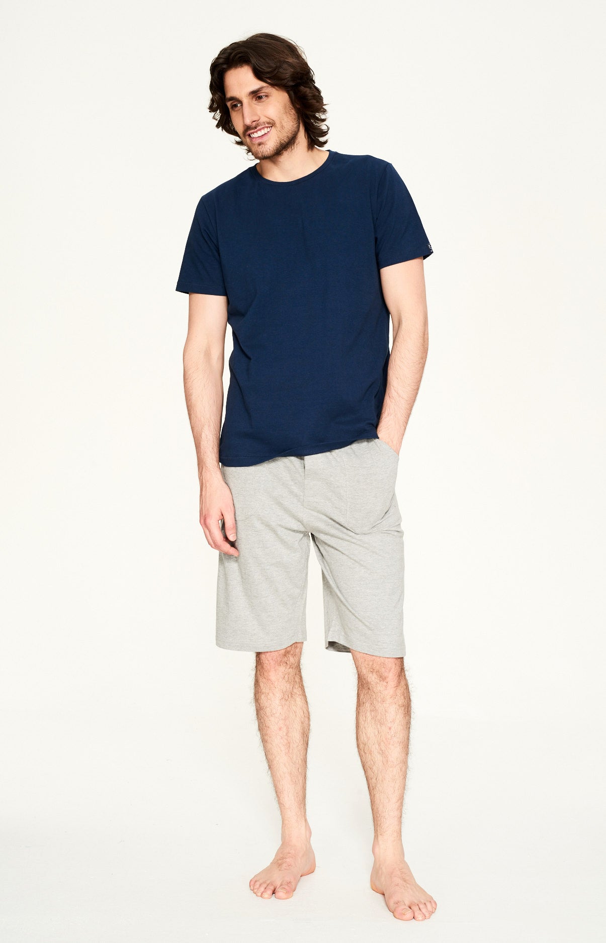 Tee-shirt Homme pima Marine 4