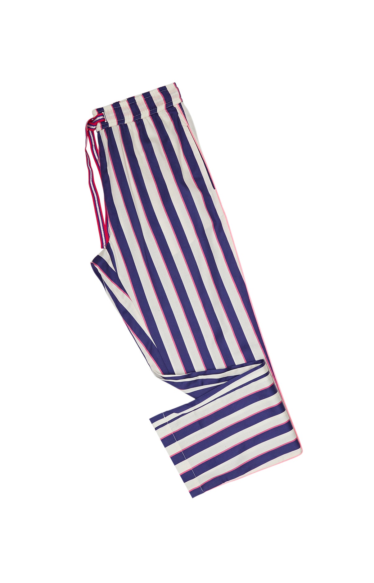 Pantalon Femme Rayure Camille Bleu 3