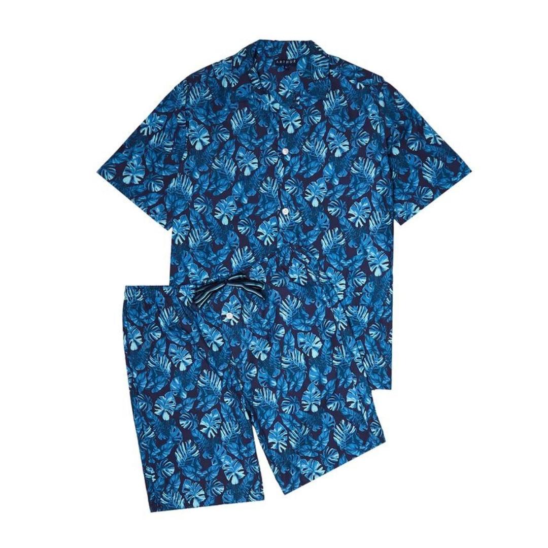Le retour du pyjama court boutonné !