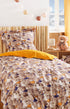 Parure de Lit Accessoires Adulte Teddy Multicolore et Beige et Marron 4