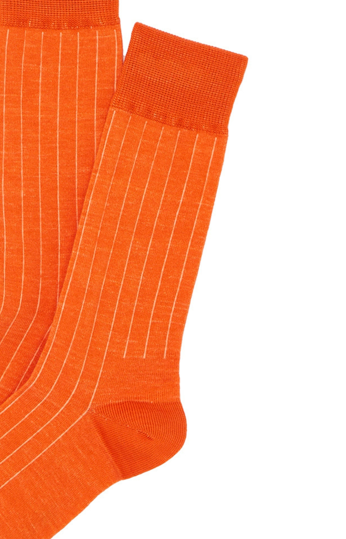 Chaussettes Homme Laine et Coton Orange 9
