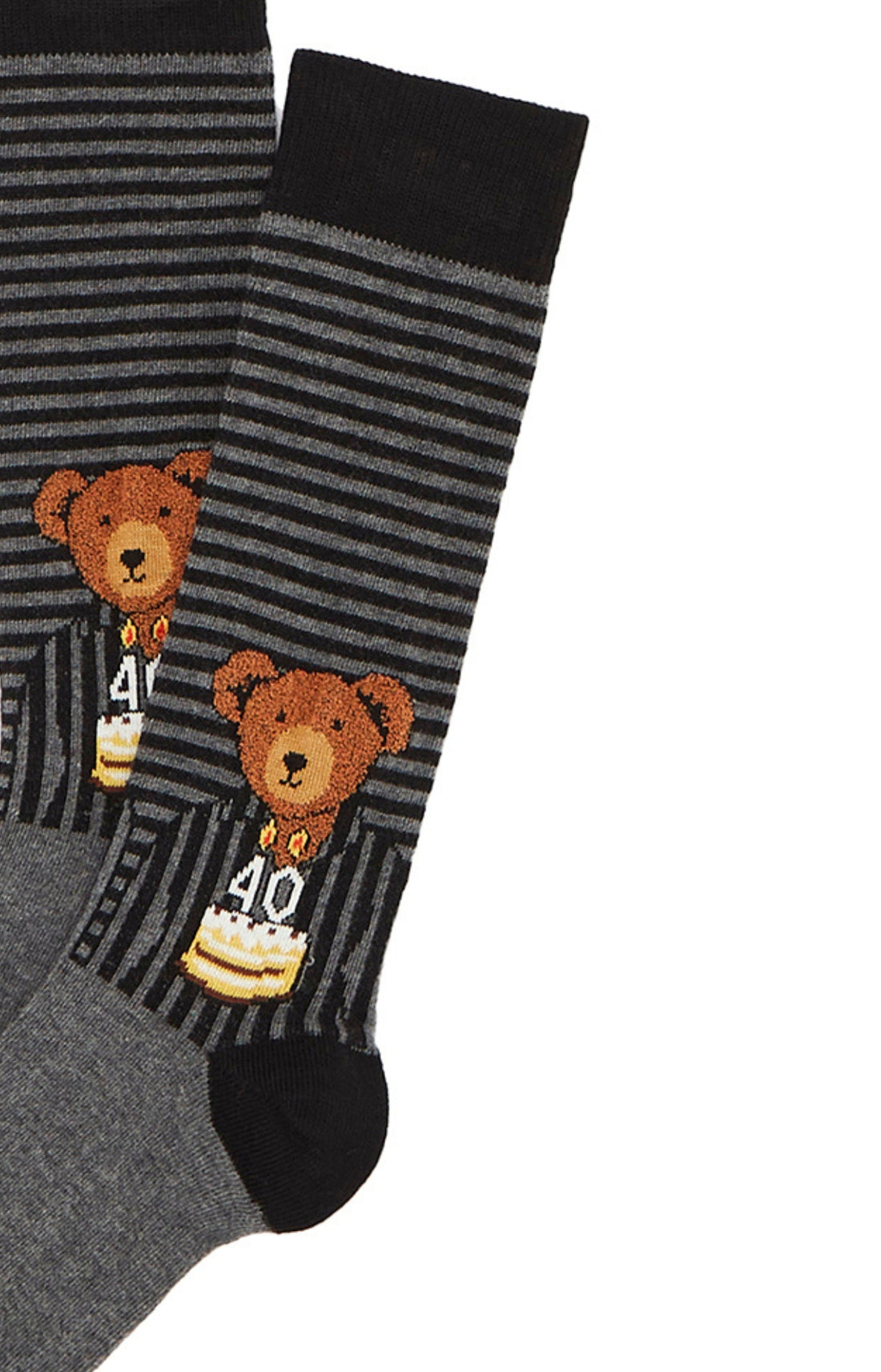 Chaussettes Homme Happy 40 Gris 2