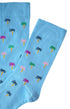 Chaussettes Homme Palmier Bleu 10