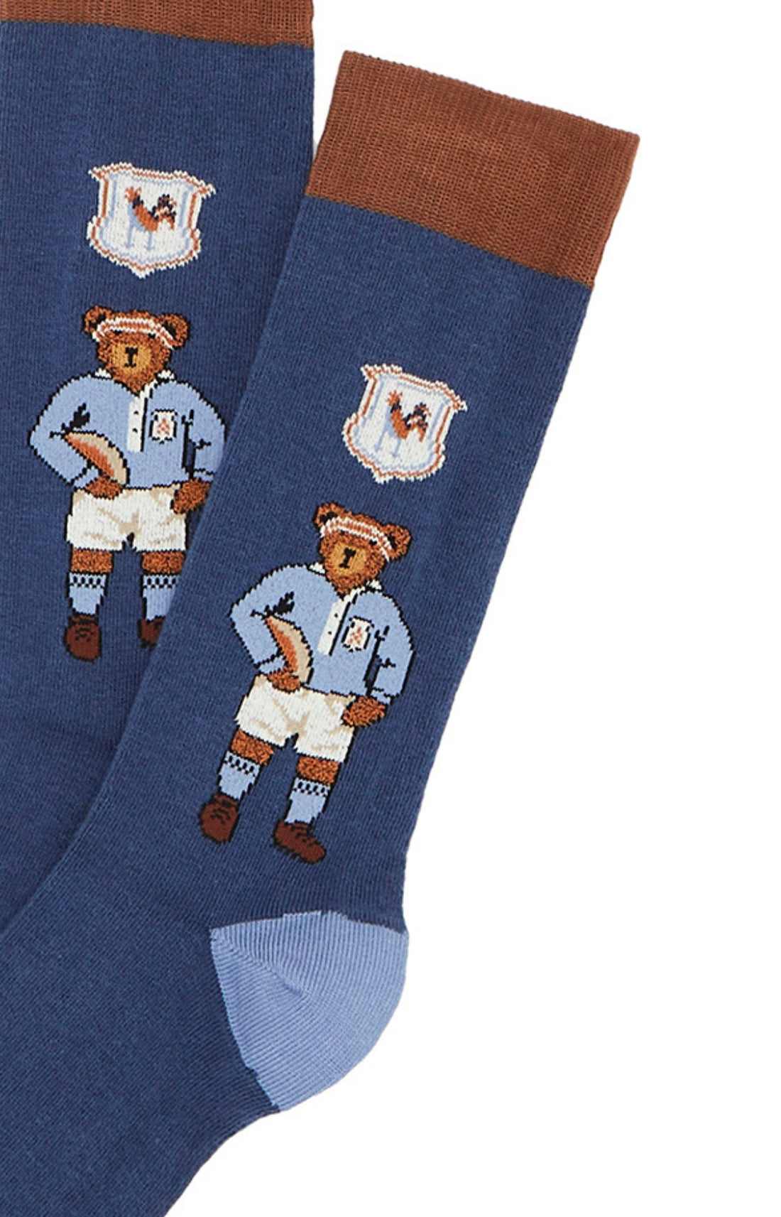 Chaussettes Homme Teddy Rugby Bleu 2