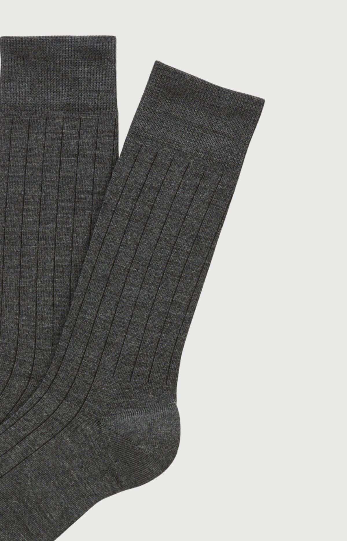 Chaussettes laine et coton homme 2