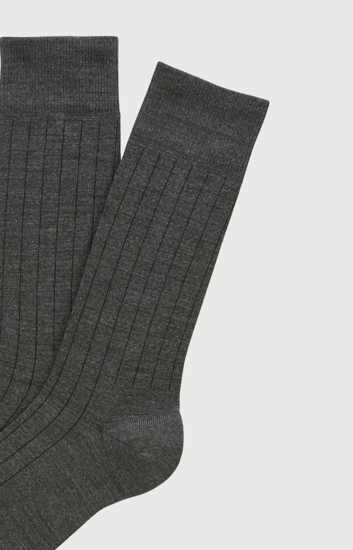 Chaussettes laine et coton homme 2