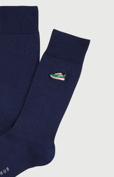 Chaussettes Homme Baskets Couleur MARINE 2