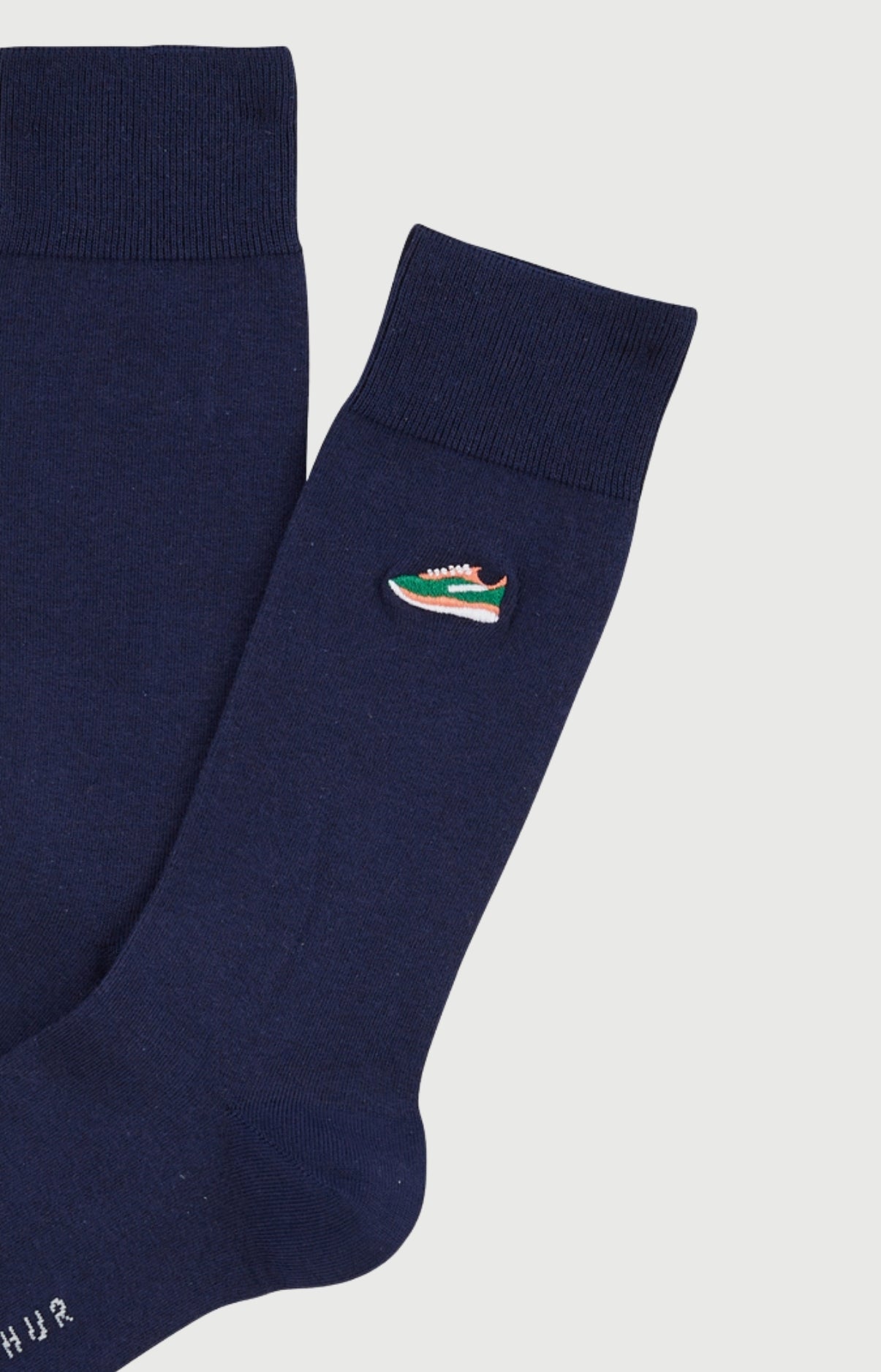 Chaussettes Homme Baskets Couleur MARINE 2