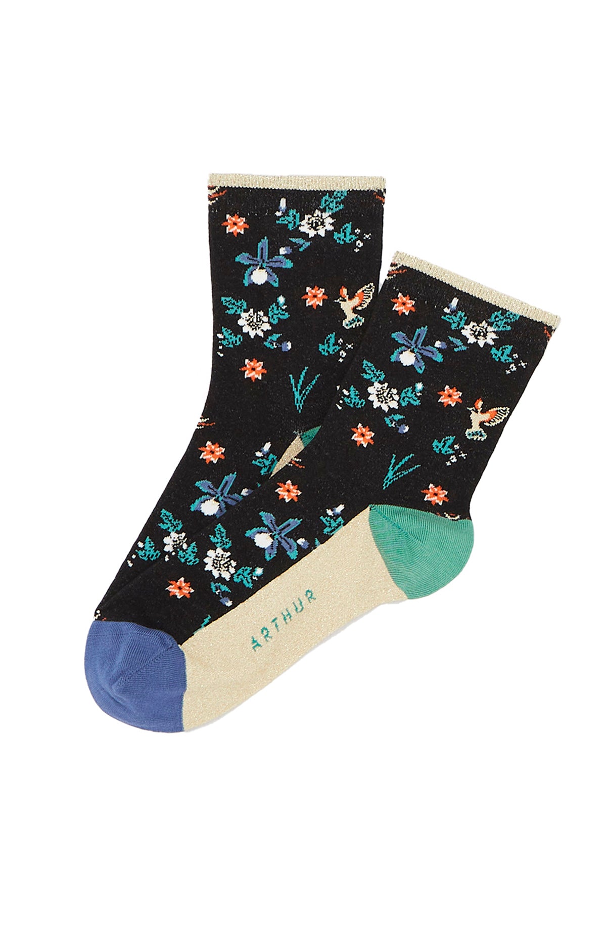 Chaussettes Femme Colibri Noir 1