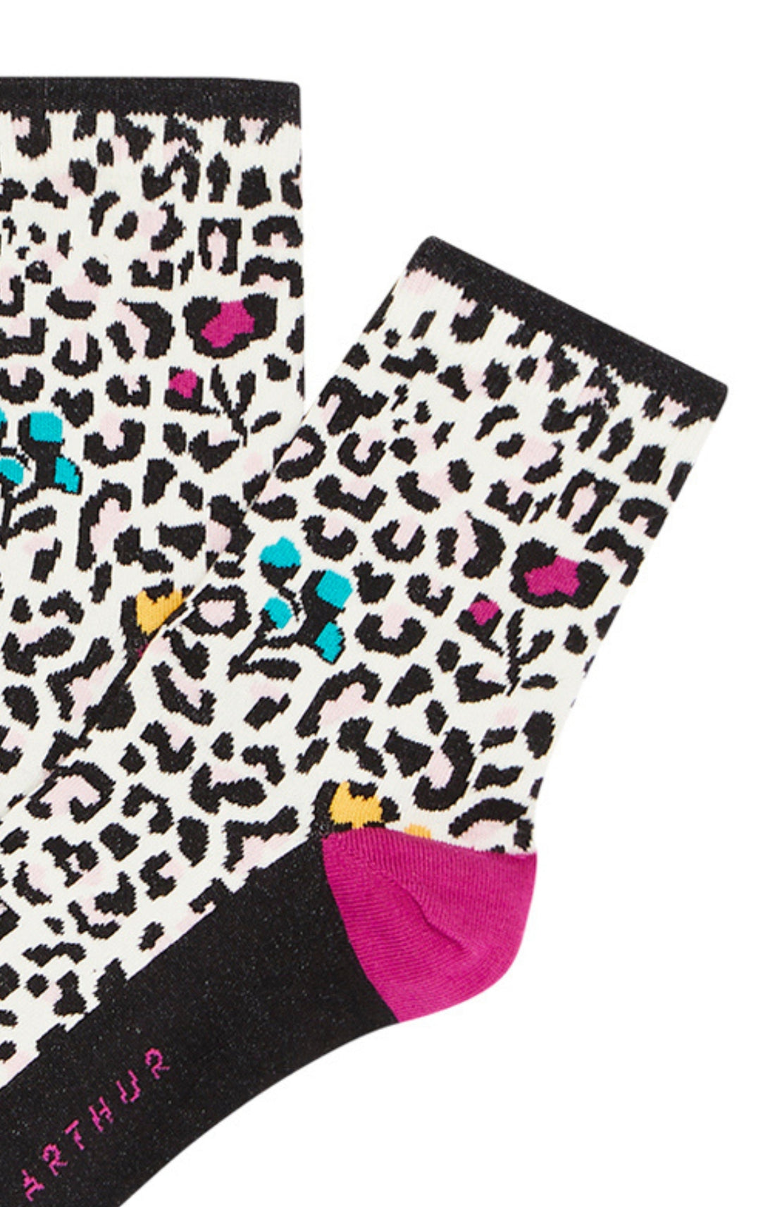 Chaussettes Femme Léopard Homme Multicolore 2